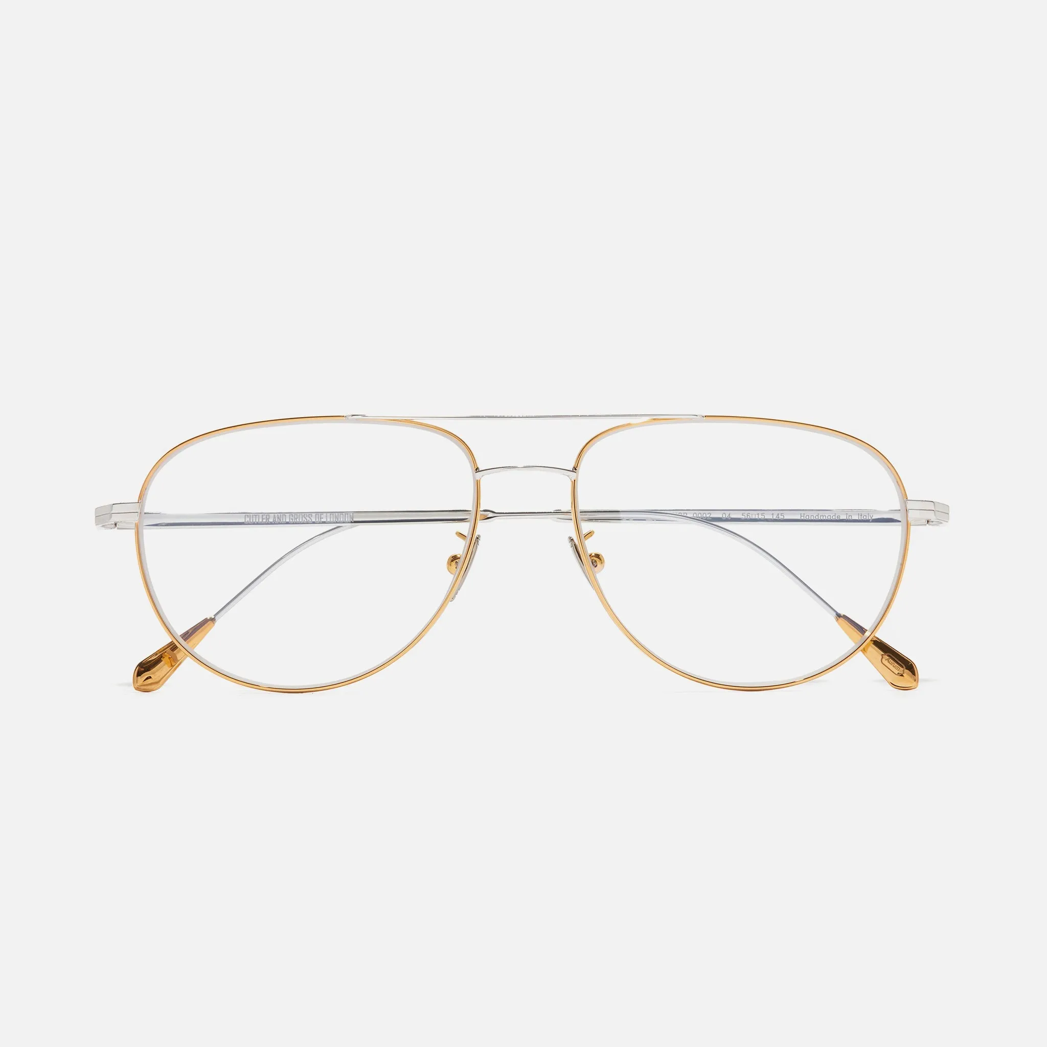 0002 Aviator Opticals sold by Cutler and Gross product image thumbnail 3