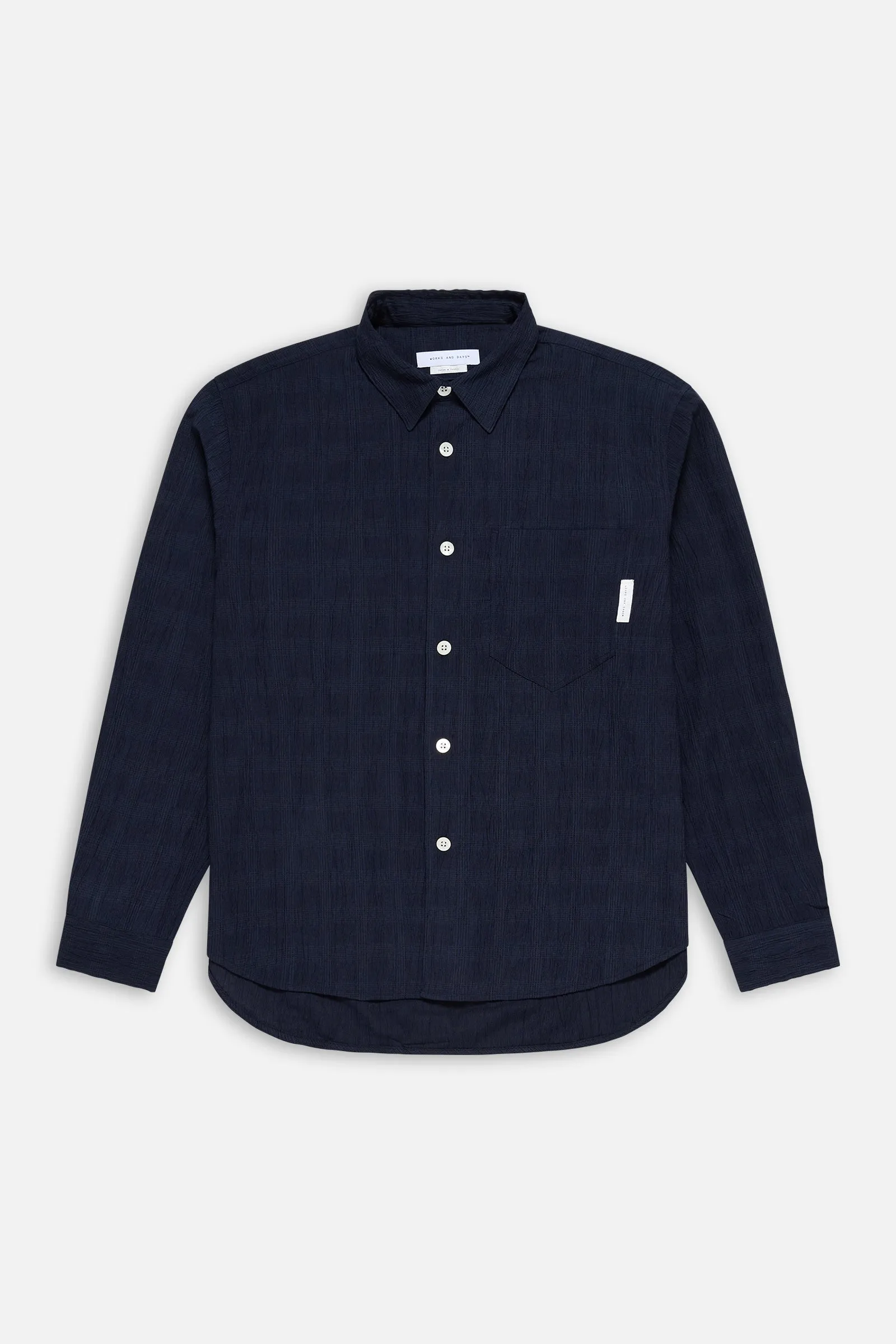 Textured Classic Shirt sold by Works and Days