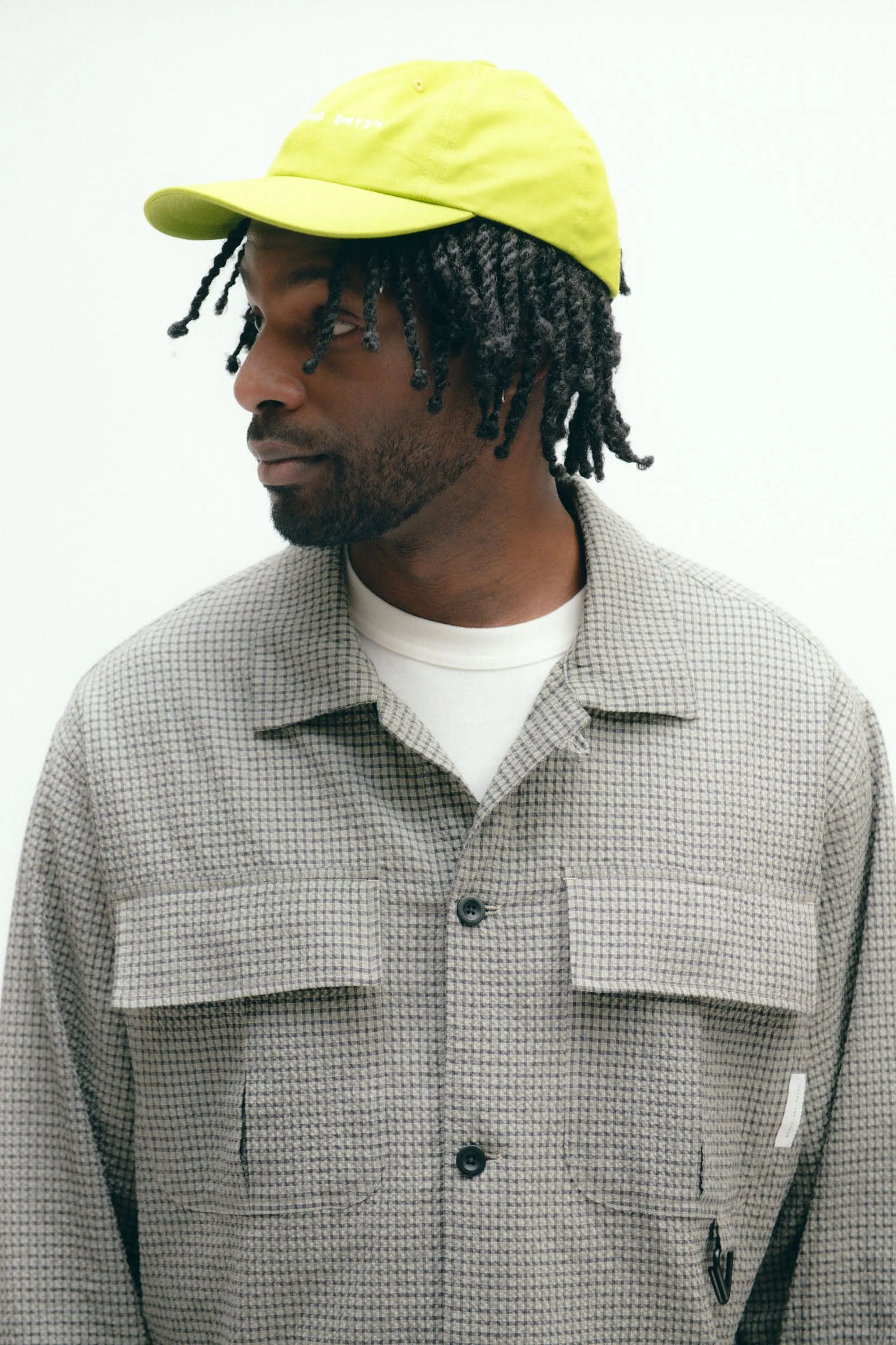 Air Seersucker Work Jacket sold by Works and Days product image thumbnail 4