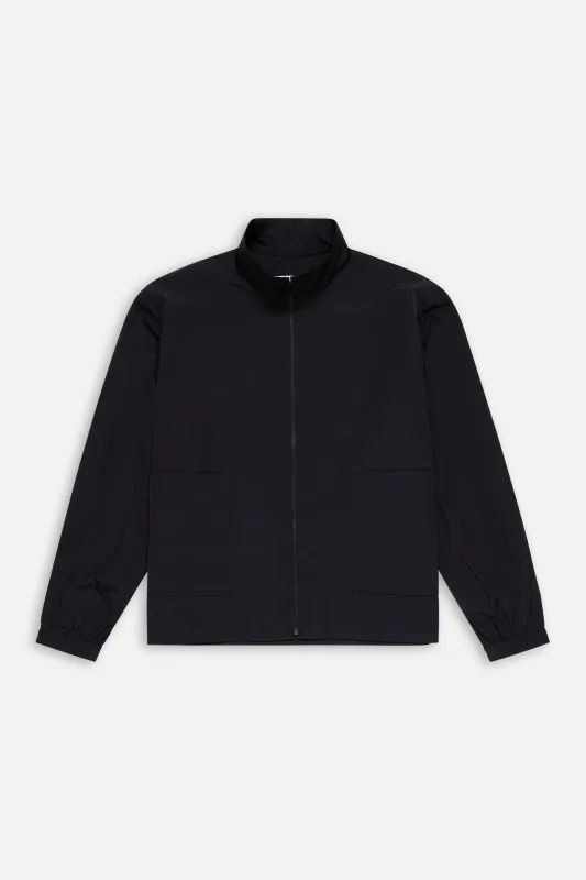 Nylon Training Zip Jacket made by Works and Days