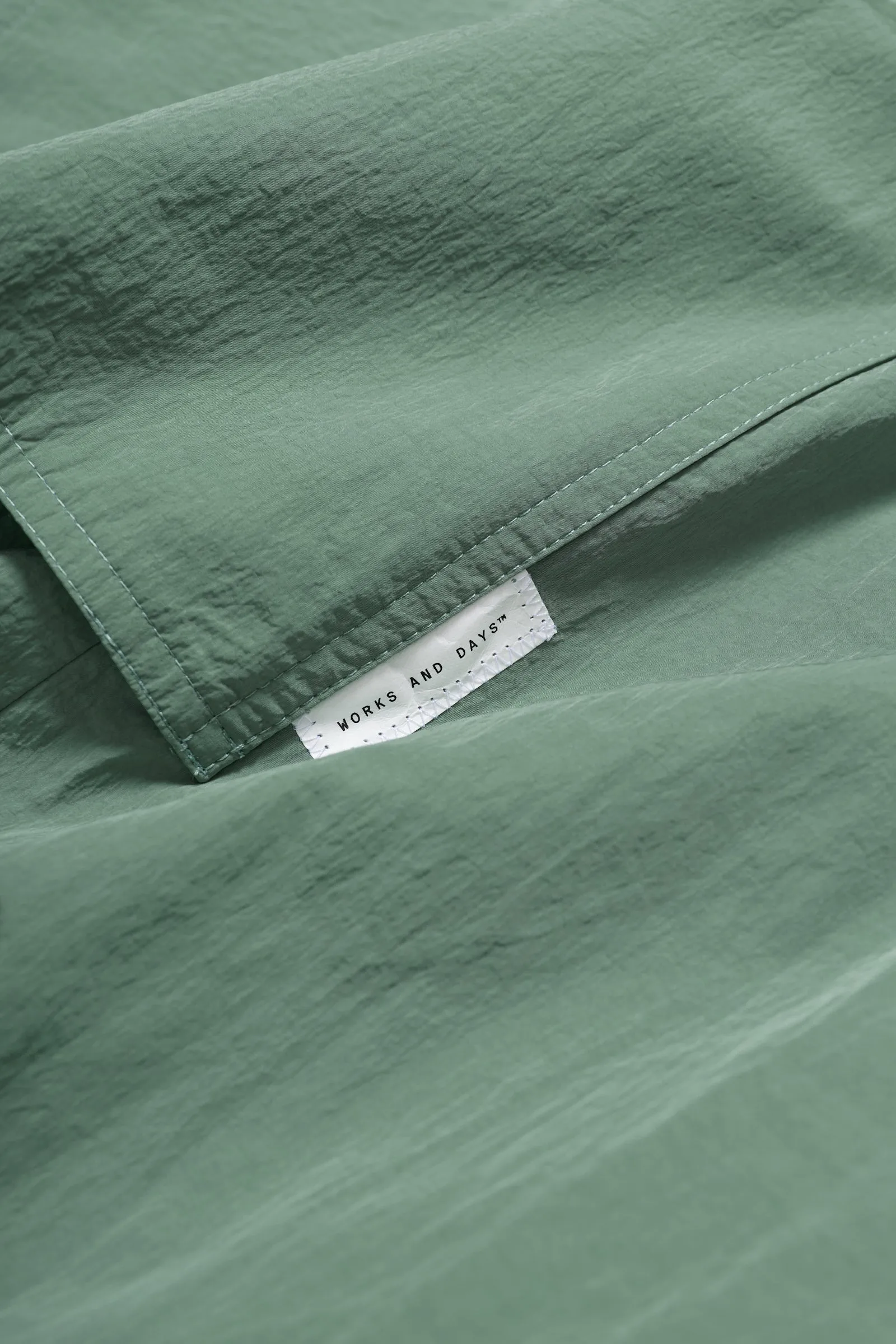 Nylon Training Zip Jacket sold by Works and Days product image thumbnail 5