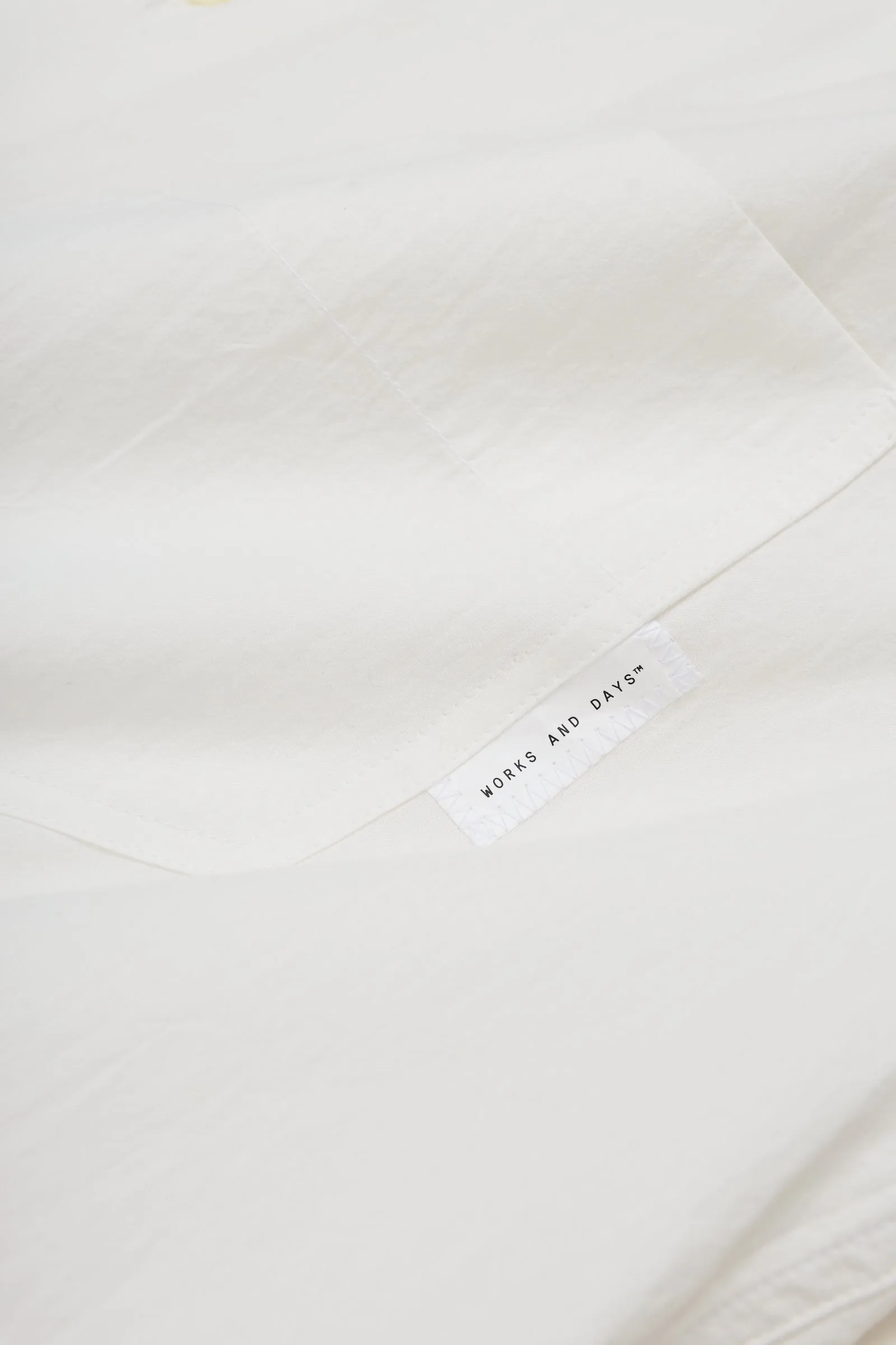 Washed Cotton Classic Shirt sold by Works and Days product image thumbnail 4