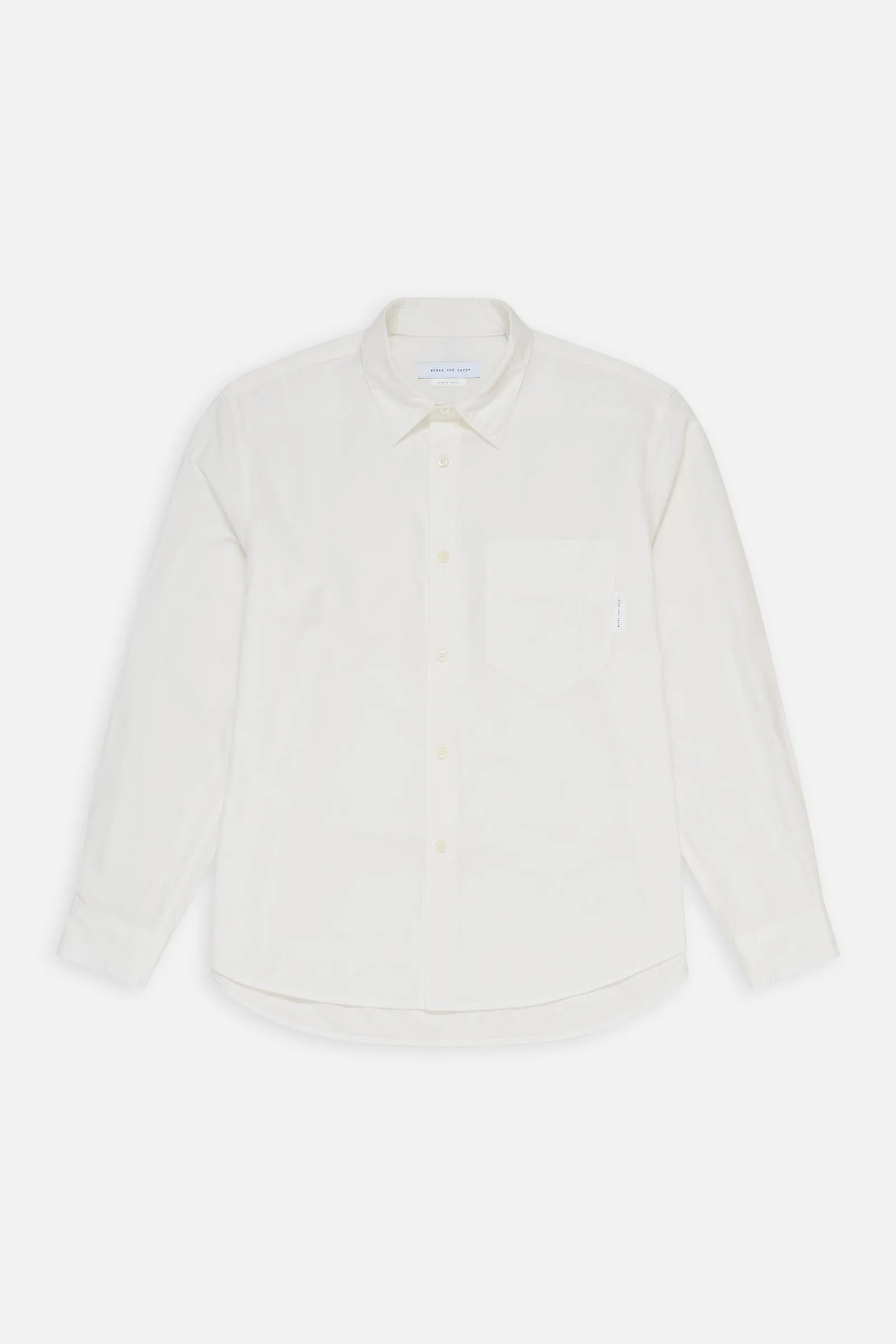 Washed Cotton Classic Shirt sold by Works and Days