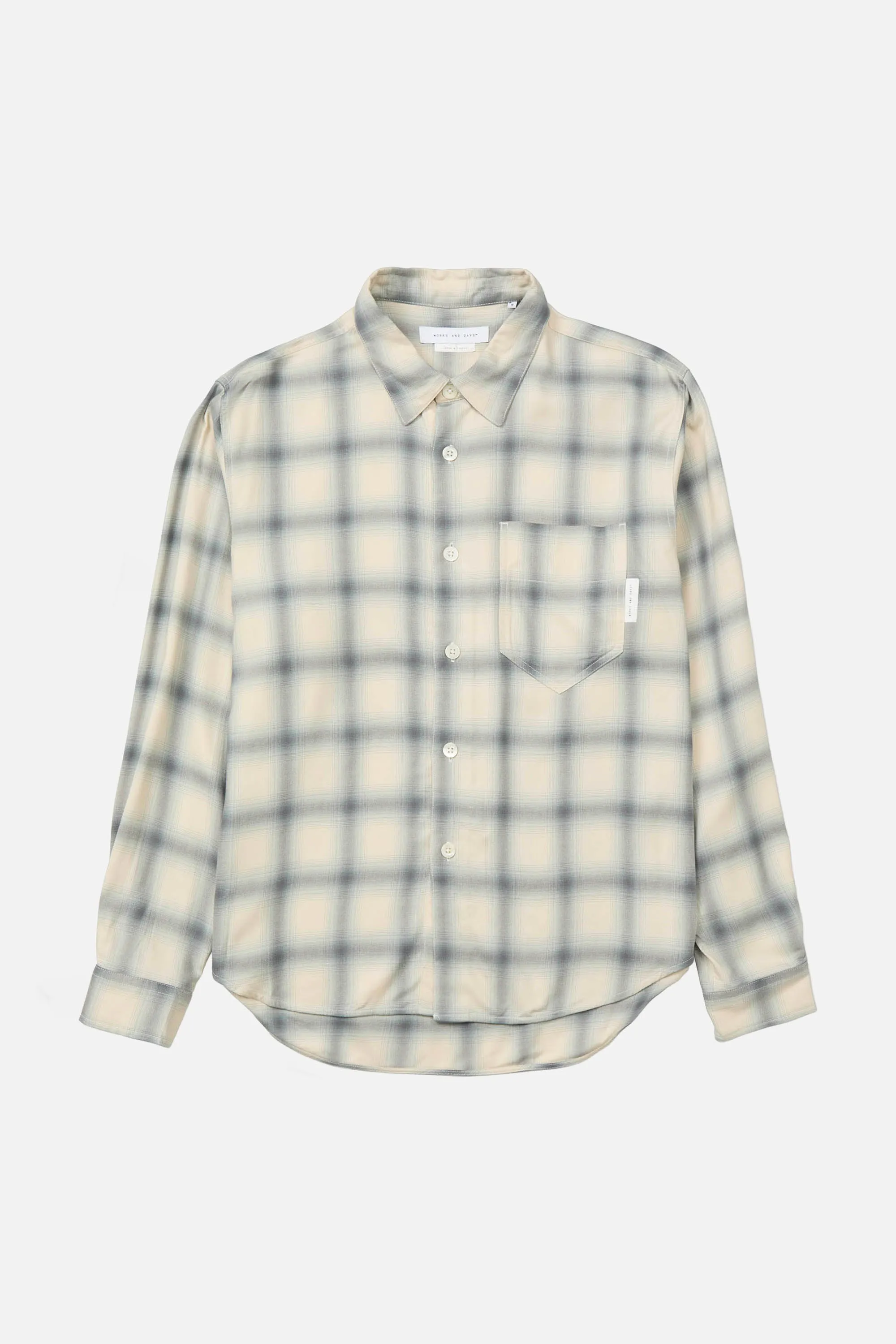 Rayon Check Classic Shirt sold by Works and Days