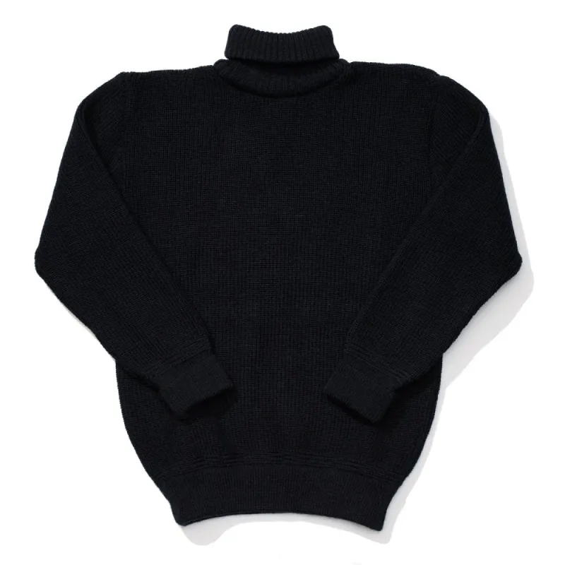 Heimat U-Boat Roll Neck Ink made by Heimat Textil