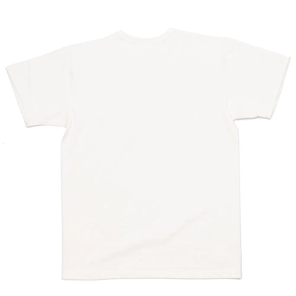 Allevol Heavy Duty Crew Neck T-Shirt White sold by Clutch Cafe product image thumbnail 3