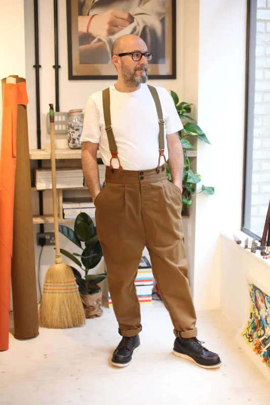 Herringbone Atlas Trousers sold by A State of Nature