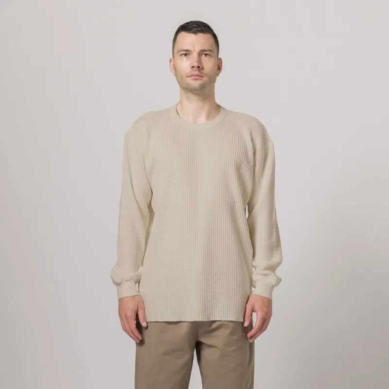 Standard Thermal Sweater Oatmeal sold by Standard Issue Tees