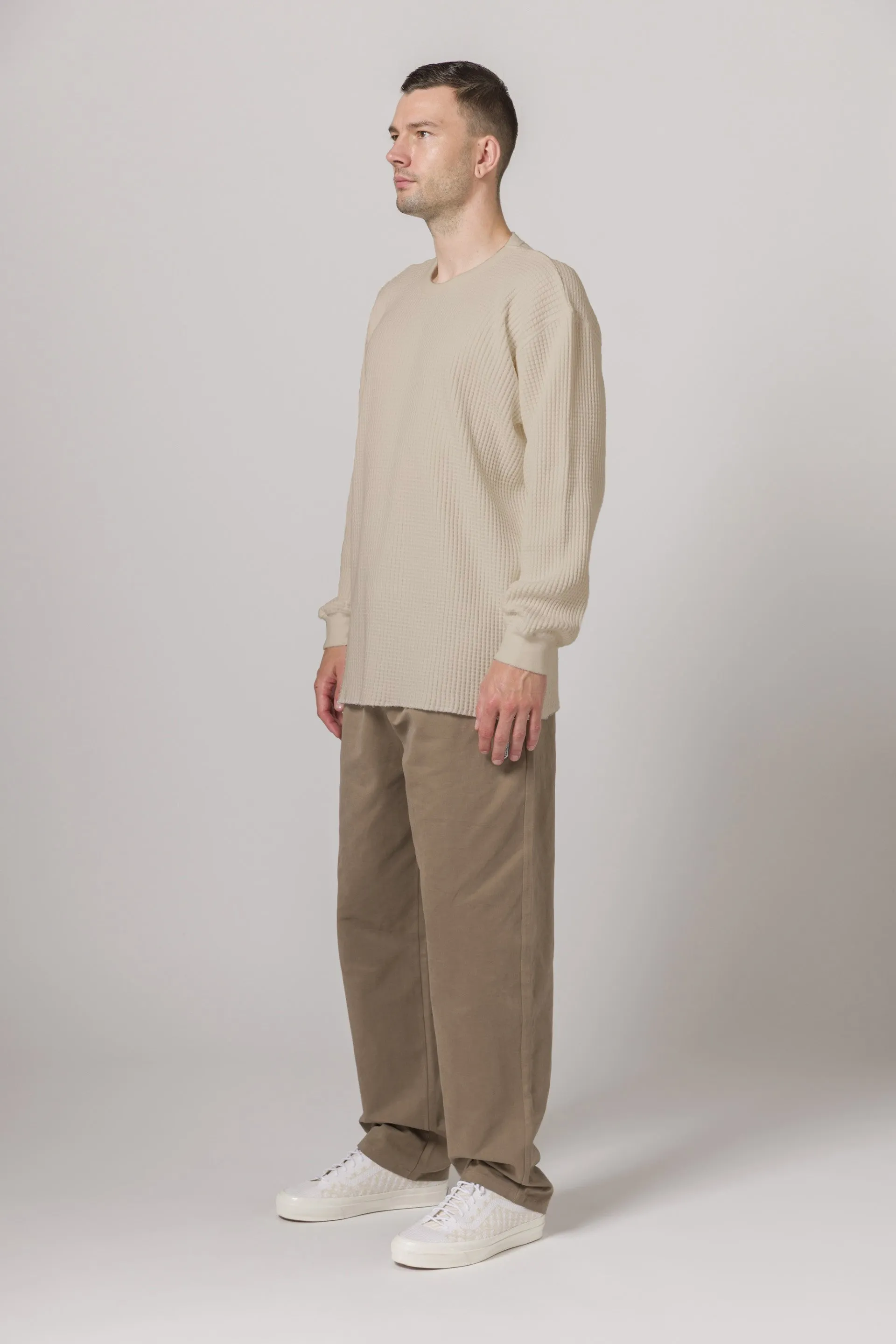 Standard Thermal Sweater Oatmeal sold by Standard Issue Tees product image thumbnail 4