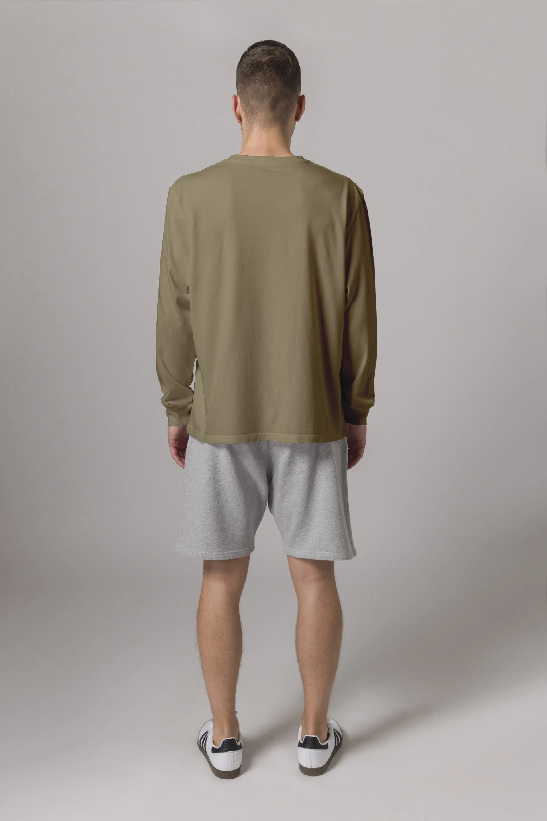 Standard Long Sleeve - Burnt Olive sold by Standard Issue Tees product image thumbnail 4