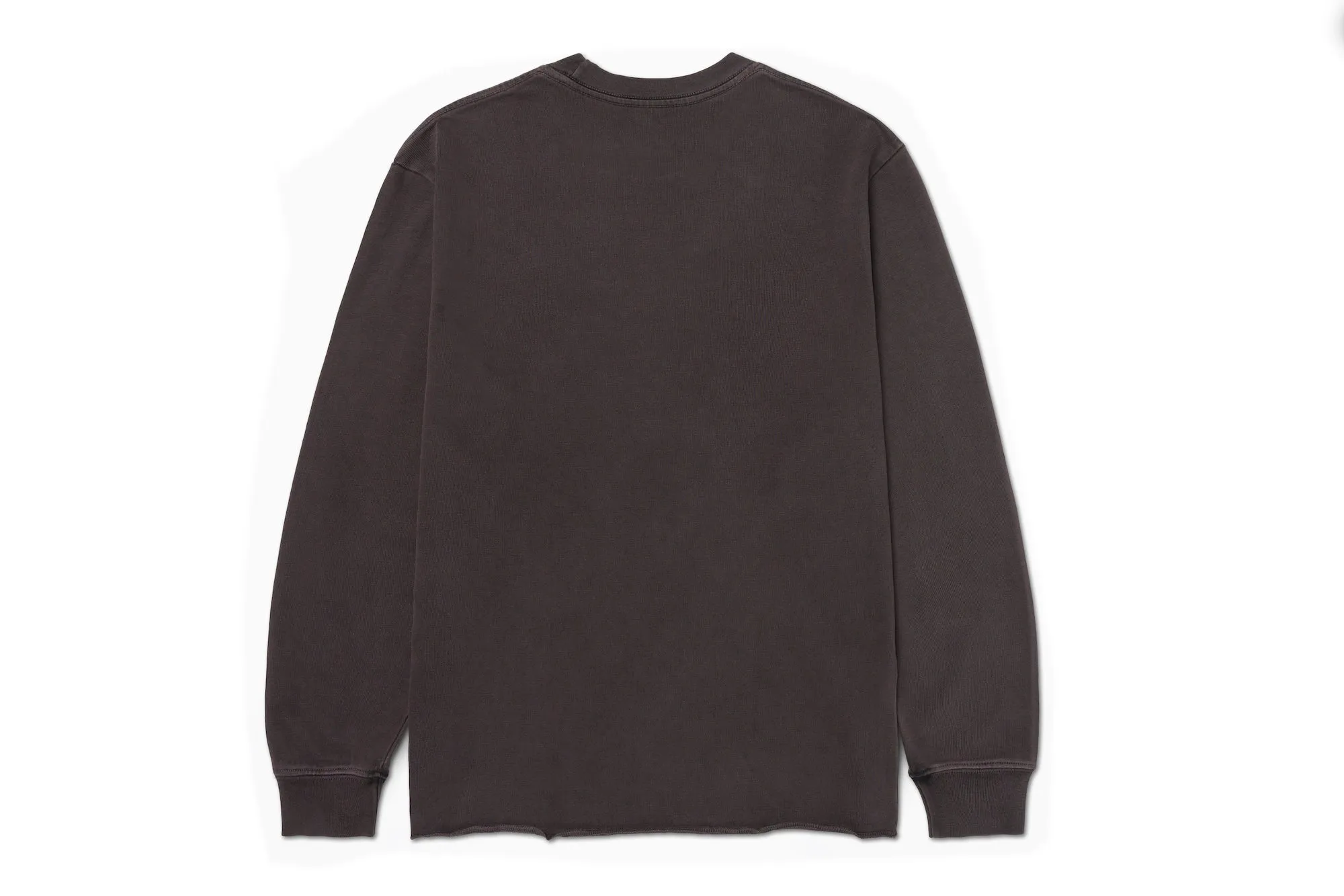 Really Heavy Long Sleeve Washed Black sold by Standard Issue Tees product image thumbnail 2