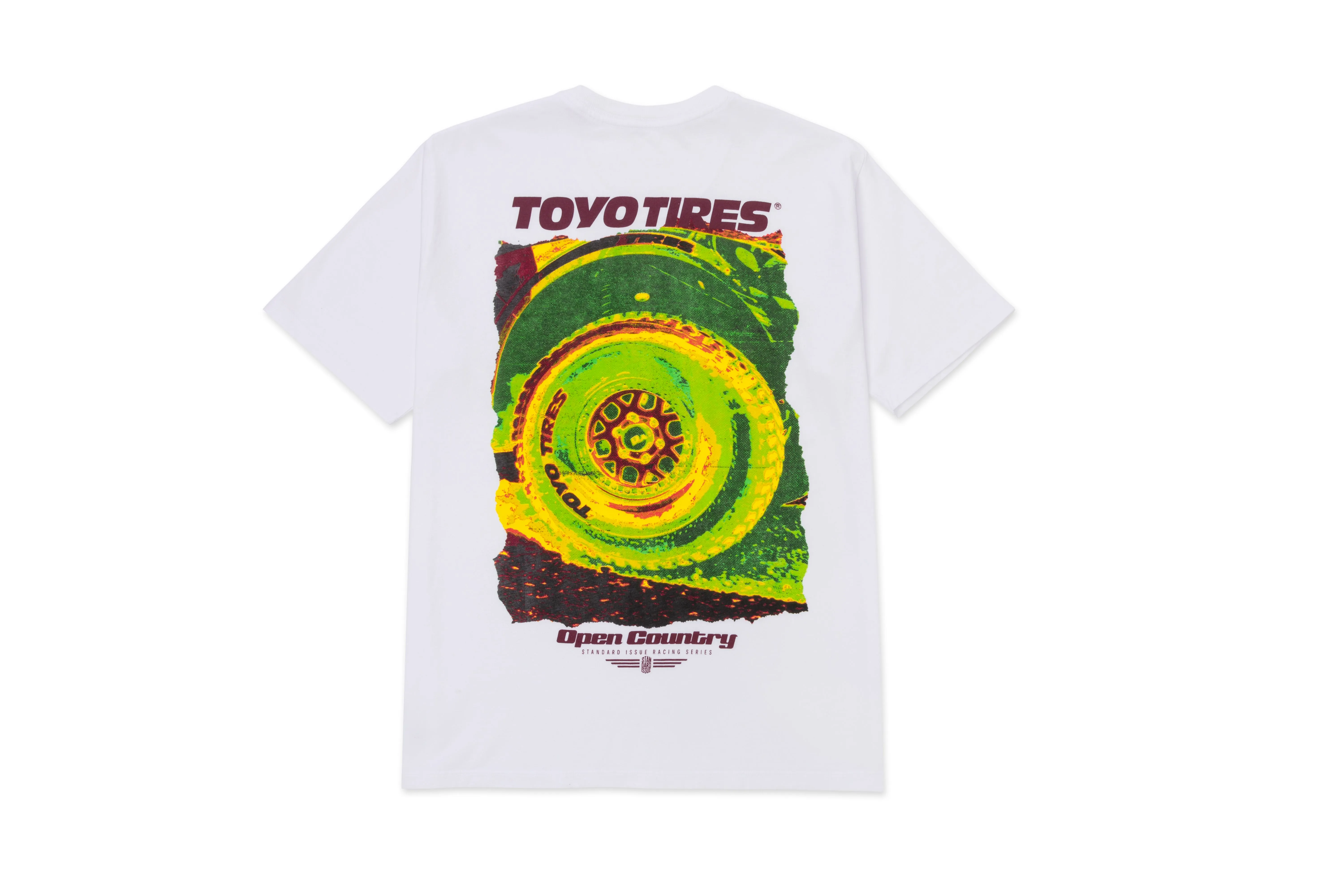Team Toyo Maximum Traction Open Country Tee White sold by Standard Issue Tees product image thumbnail 3