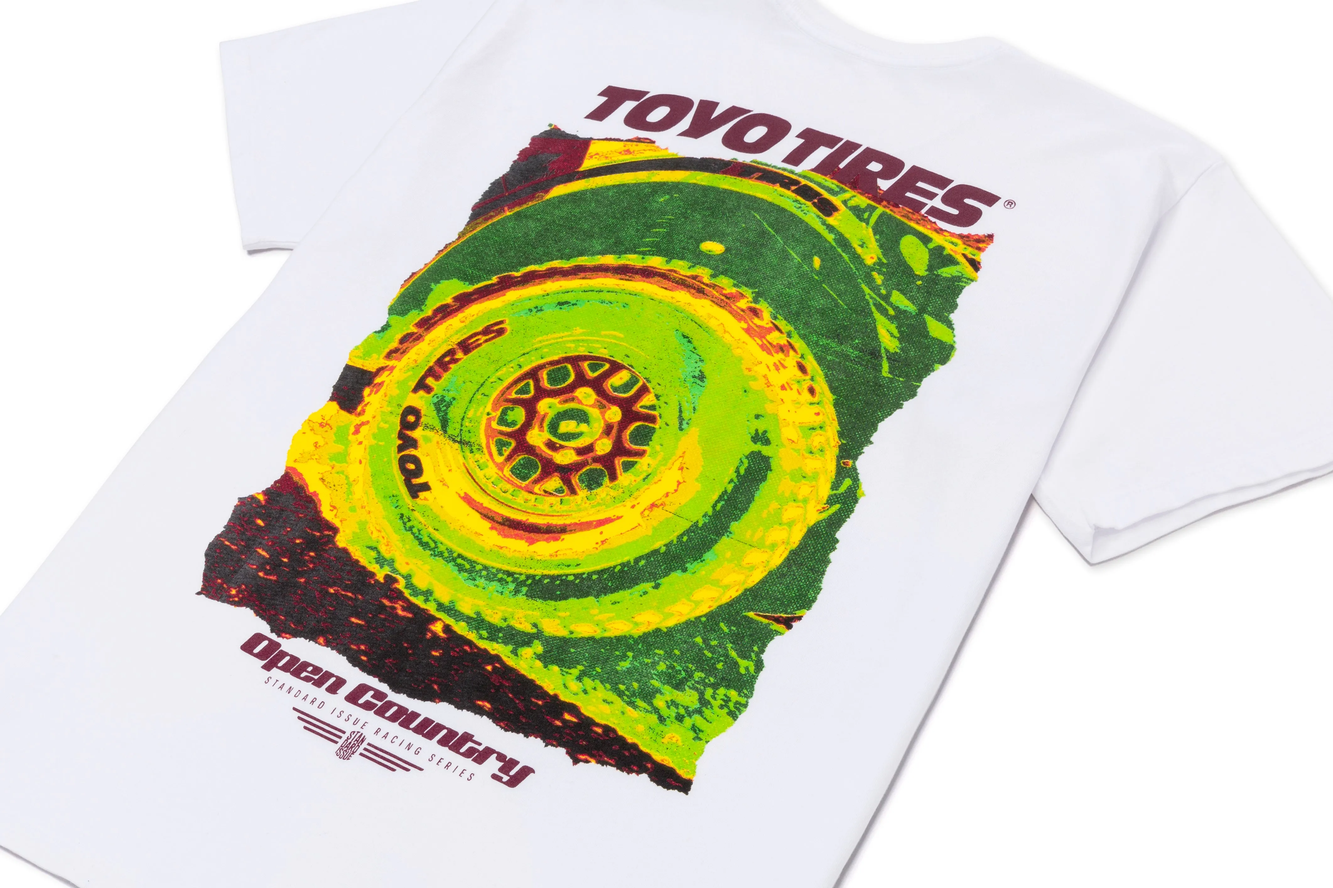 Team Toyo Maximum Traction Open Country Tee White sold by Standard Issue Tees product image thumbnail 4