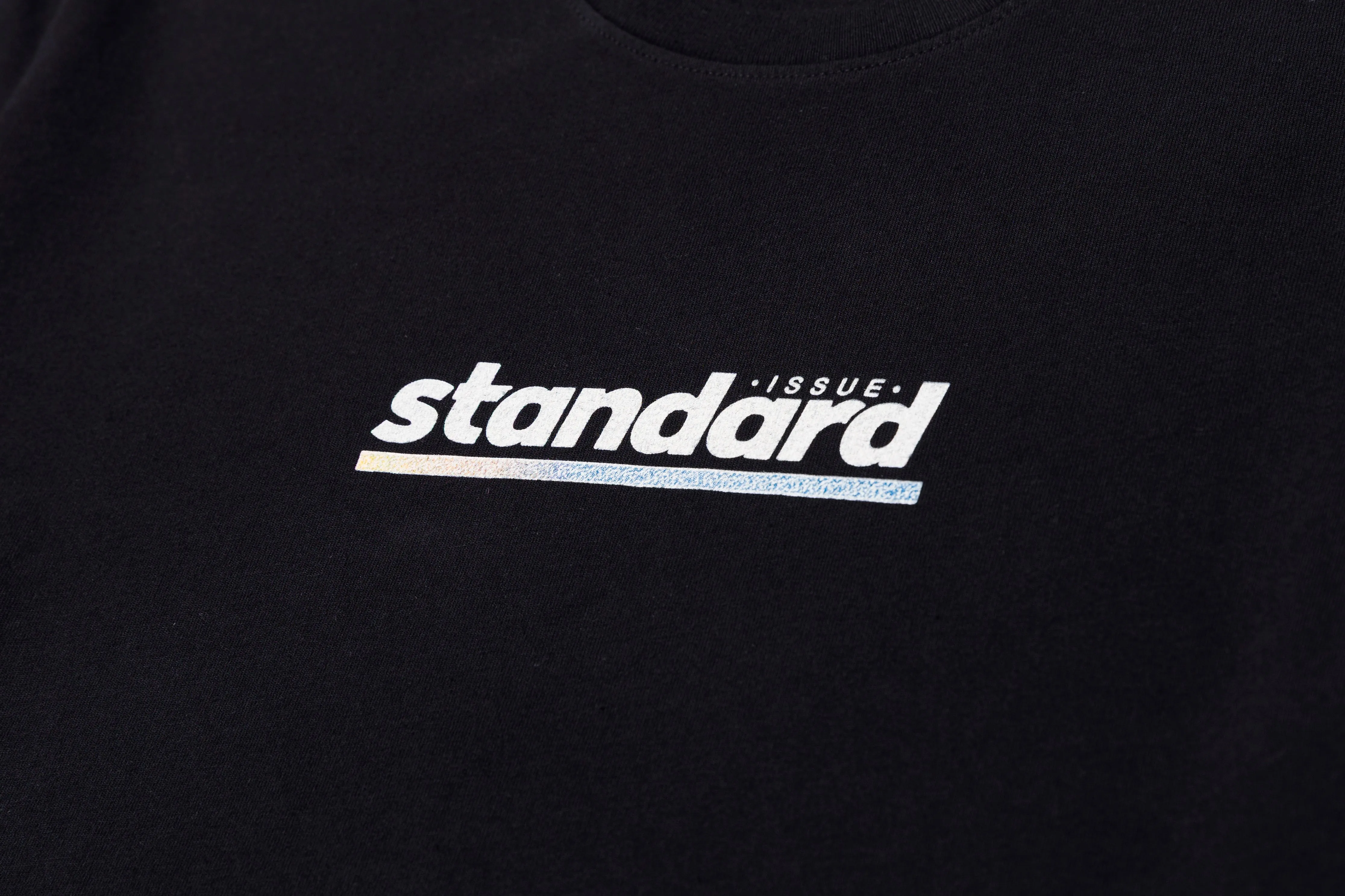 Sheer Script Black Tee sold by Standard Issue Tees product image thumbnail 2