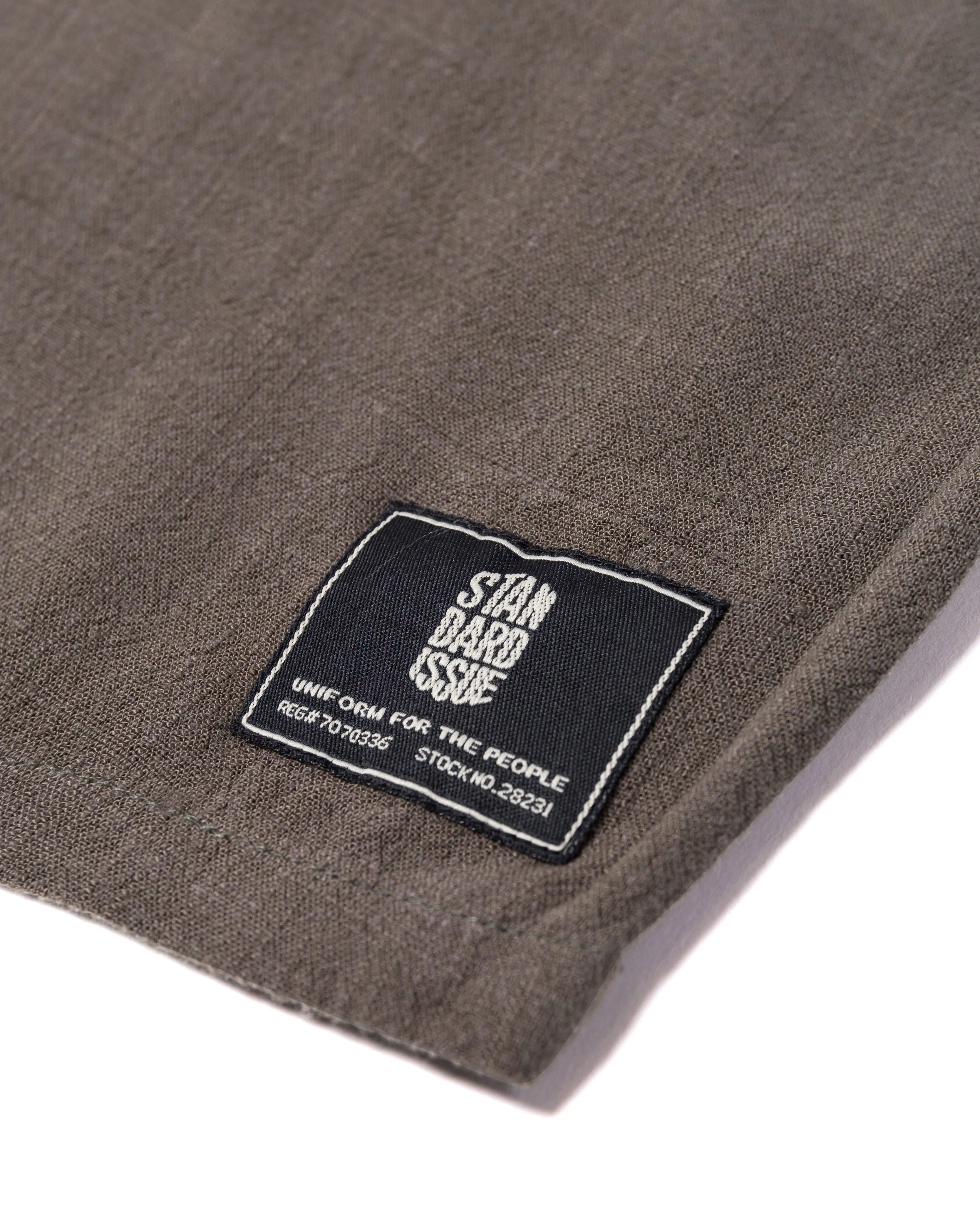 California Pull Over Shirt Kelp sold by Standard Issue Tees product image thumbnail 5