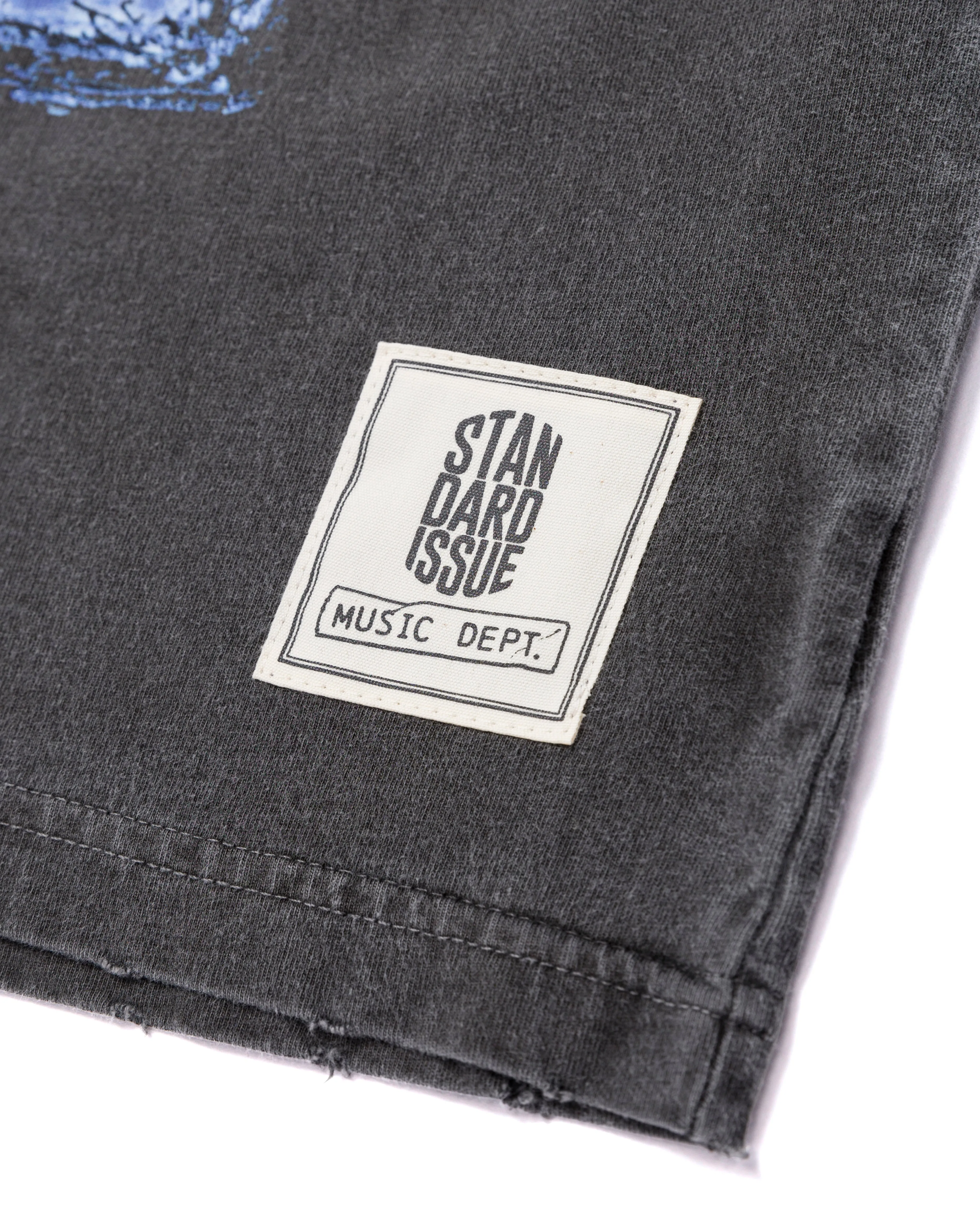 Megadeth Grid Boxy Tee Washed Vintage Black sold by Standard Issue Tees product image thumbnail 4