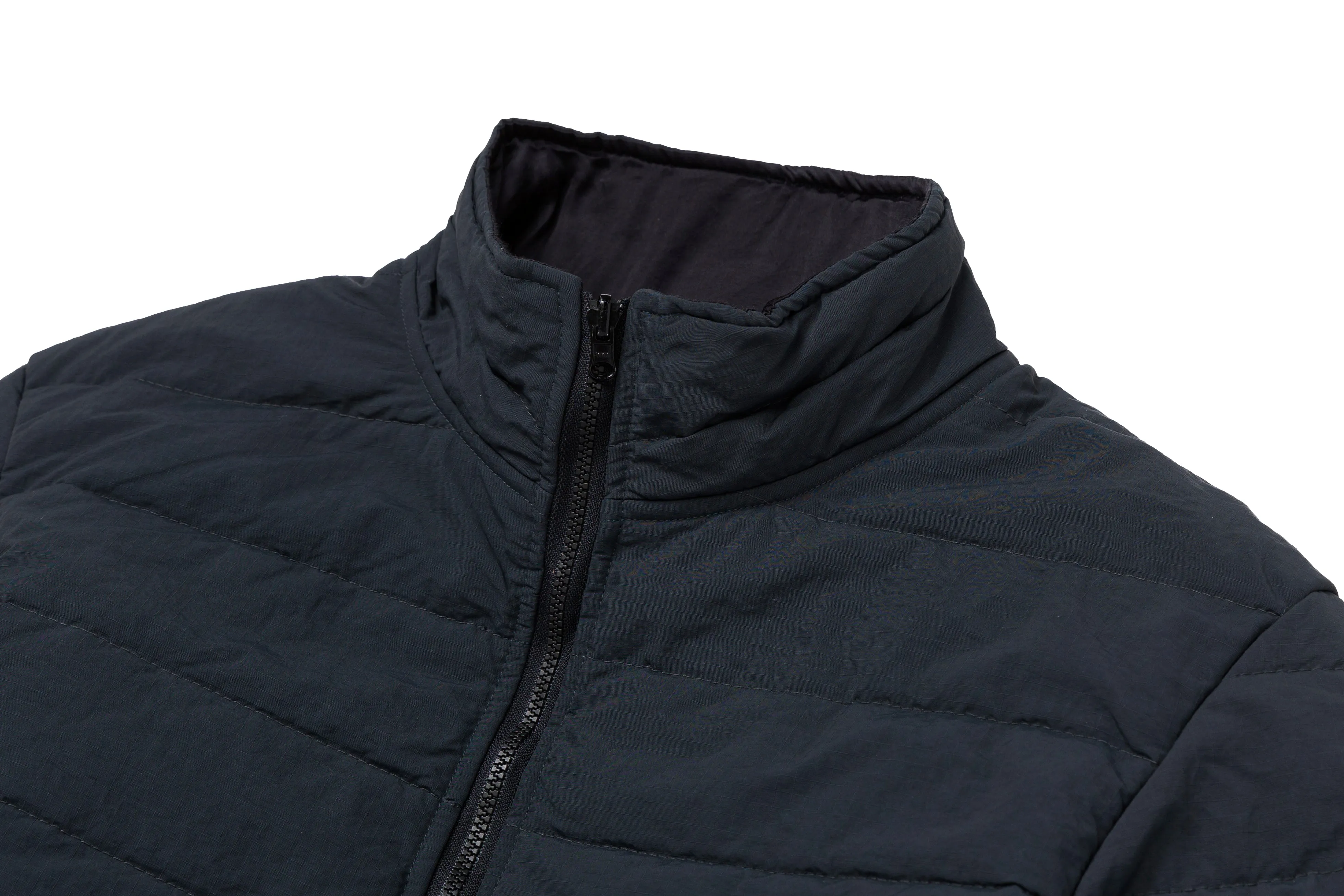 Reversible Puffer Jacket Vintage Black sold by Standard Issue Tees product image thumbnail 2