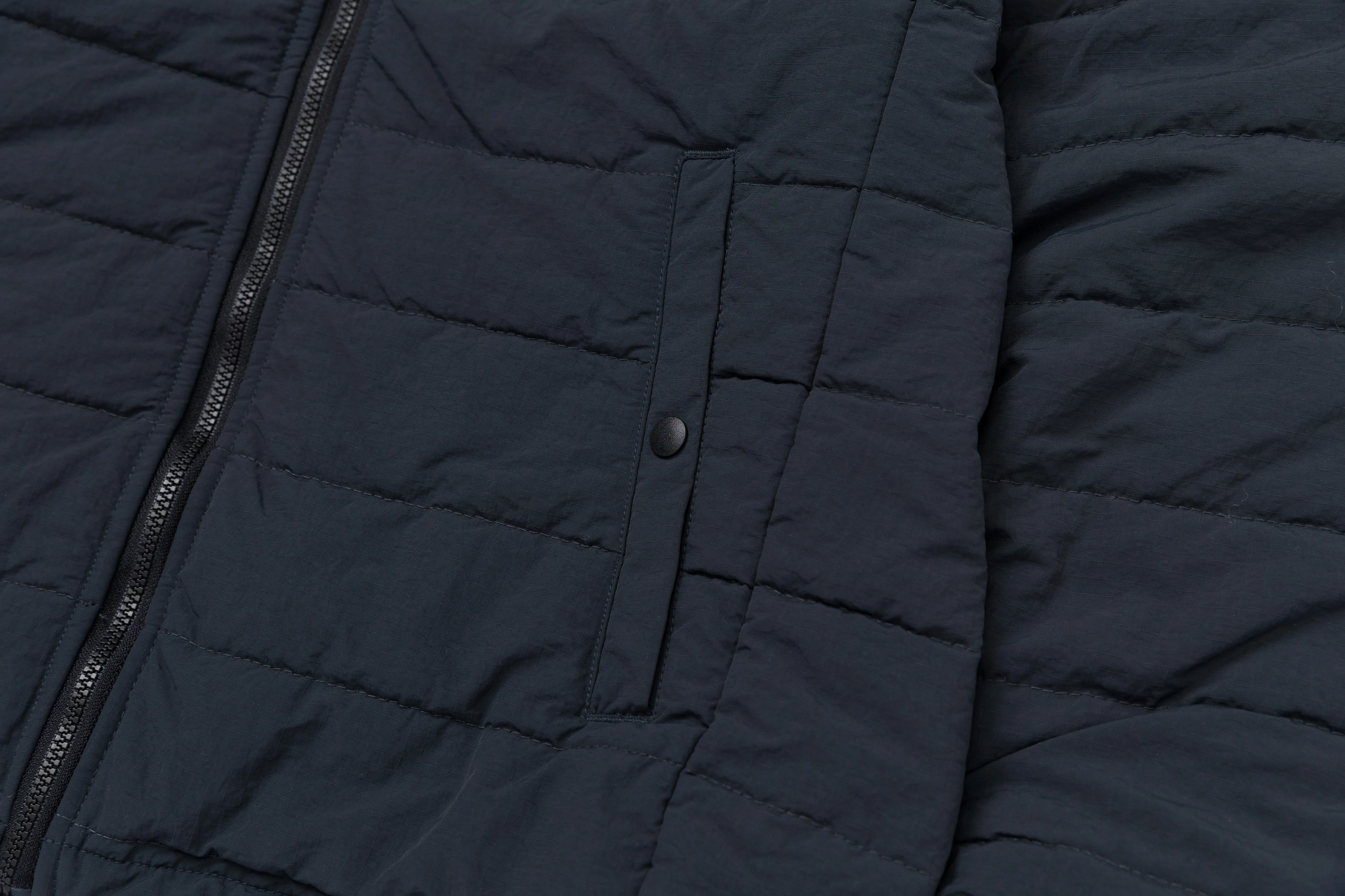 Reversible Puffer Jacket Vintage Black sold by Standard Issue Tees product image thumbnail 3