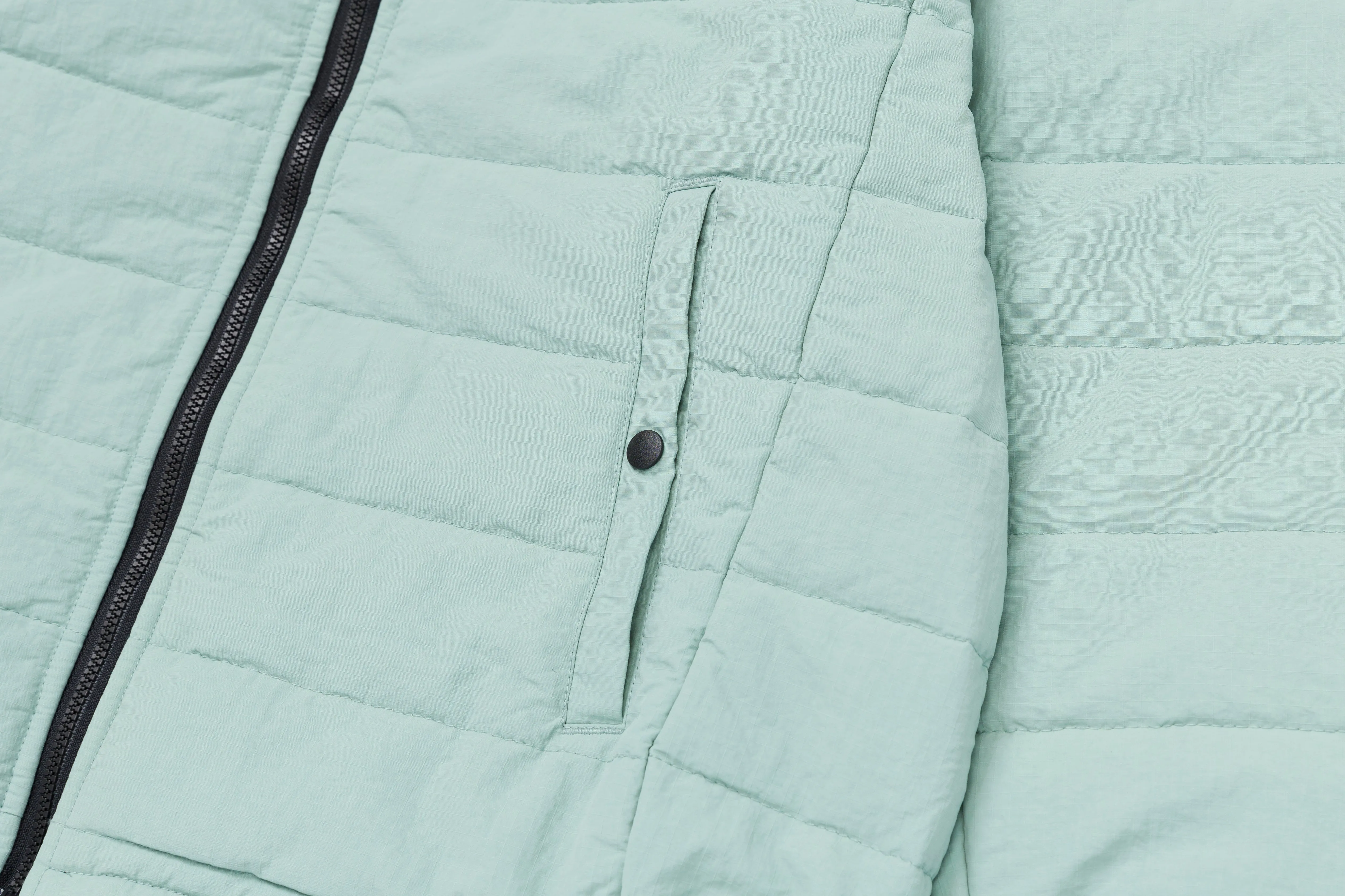 Reversible Puffer Jacket Pale Mint sold by Standard Issue Tees product image thumbnail 3