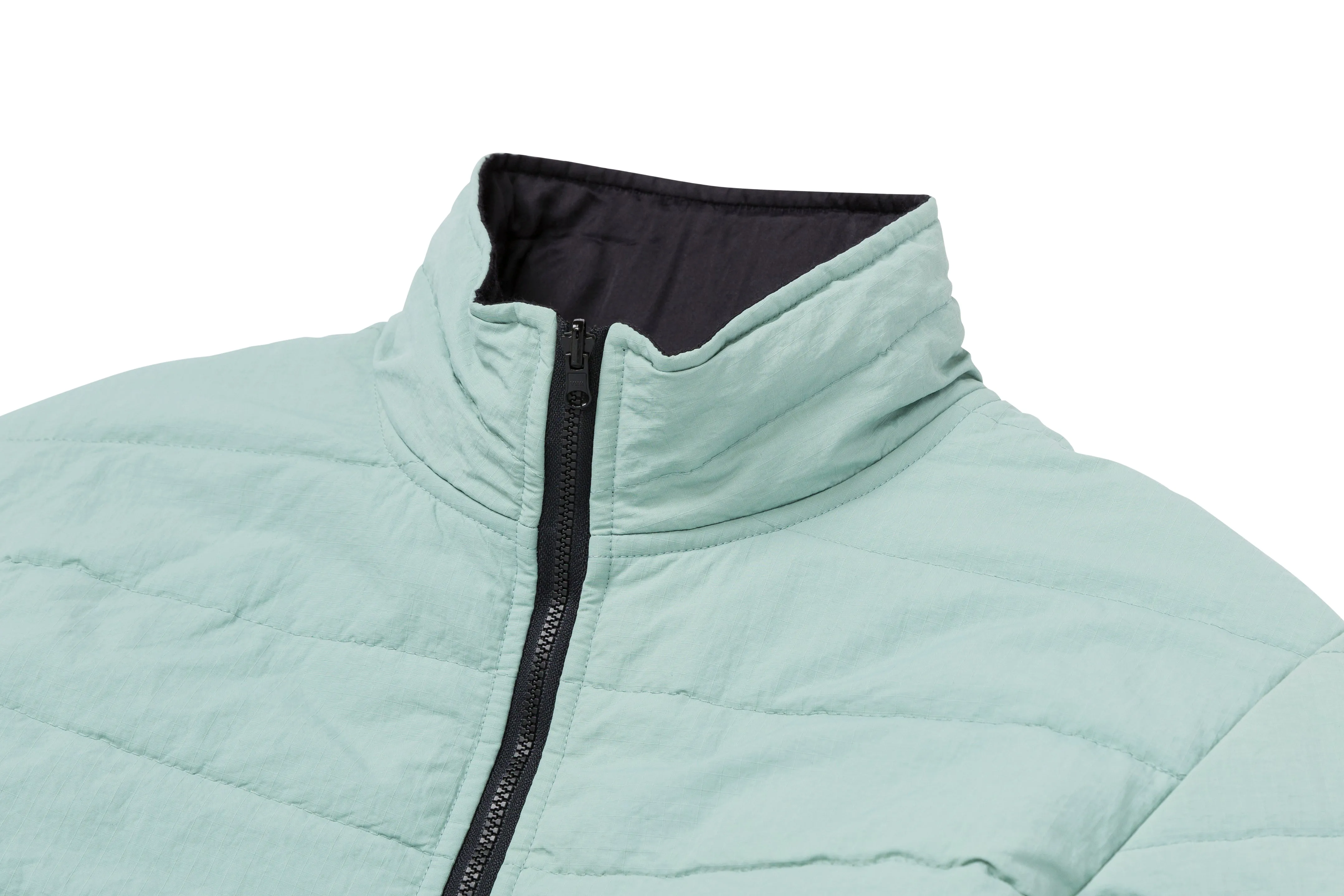 Reversible Puffer Jacket Pale Mint sold by Standard Issue Tees product image thumbnail 2