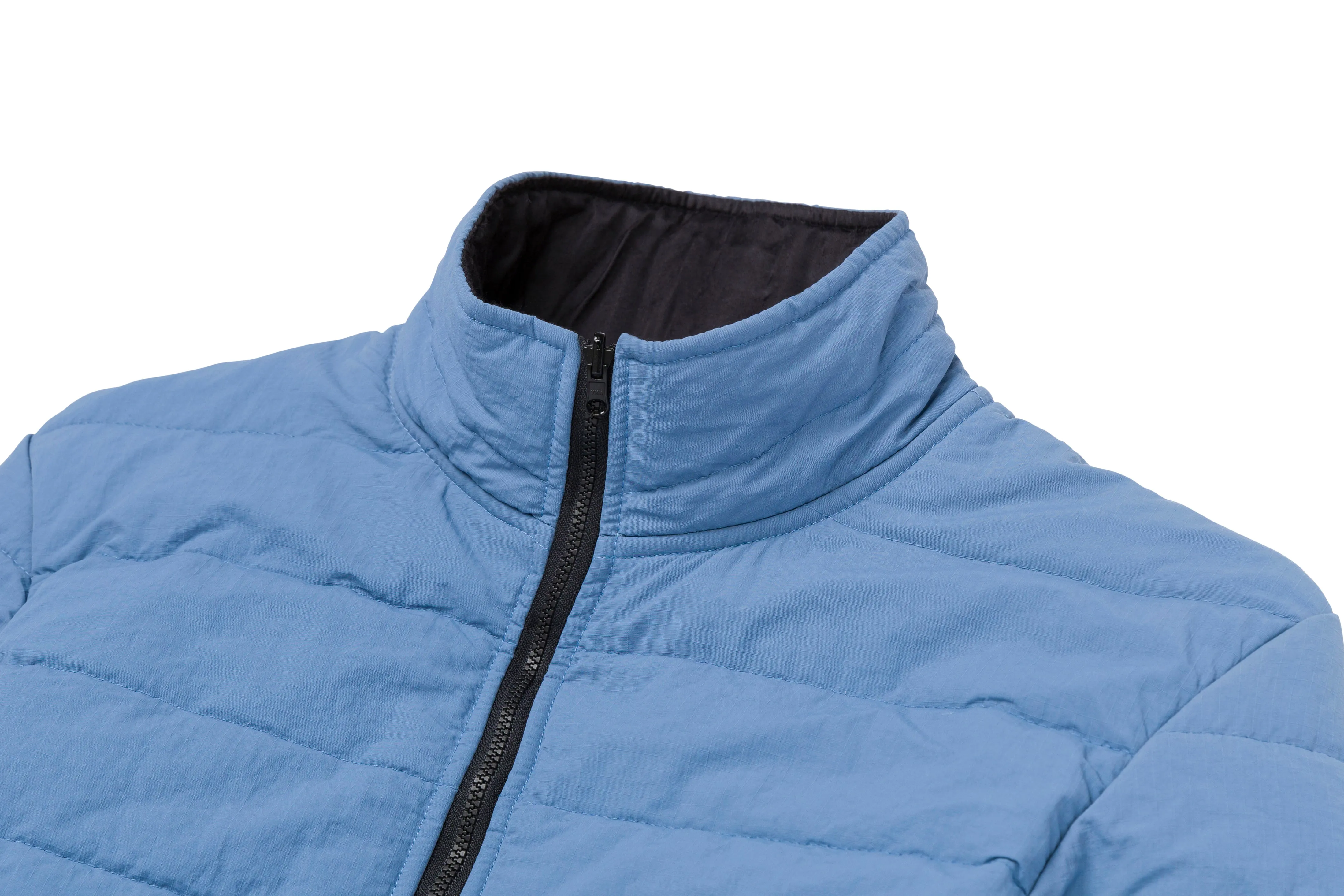 Reversible Puffer Jacket Pale Blue sold by Standard Issue Tees product image thumbnail 2