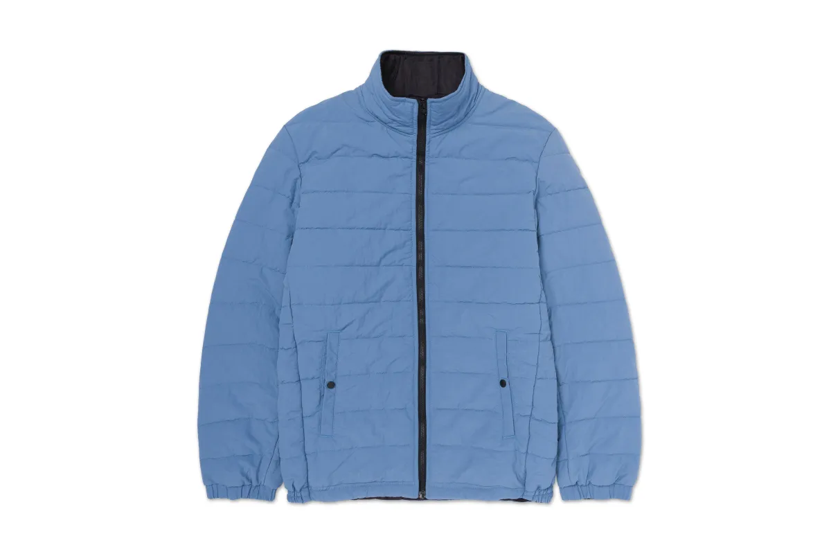 Reversible Puffer Jacket Pale Blue sold by Standard Issue Tees