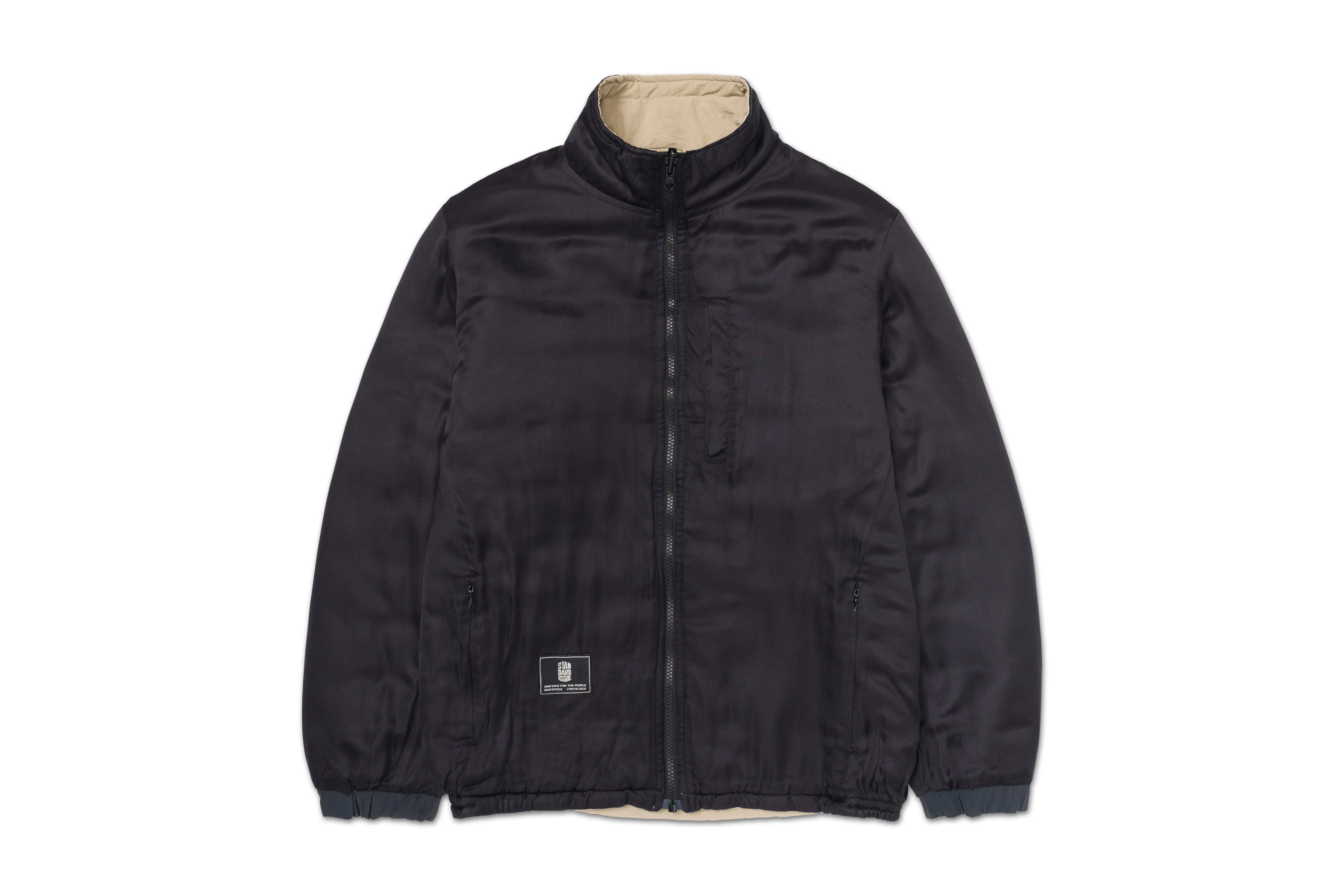 Reversible Puffer Jacket Beige sold by Standard Issue Tees product image thumbnail 5