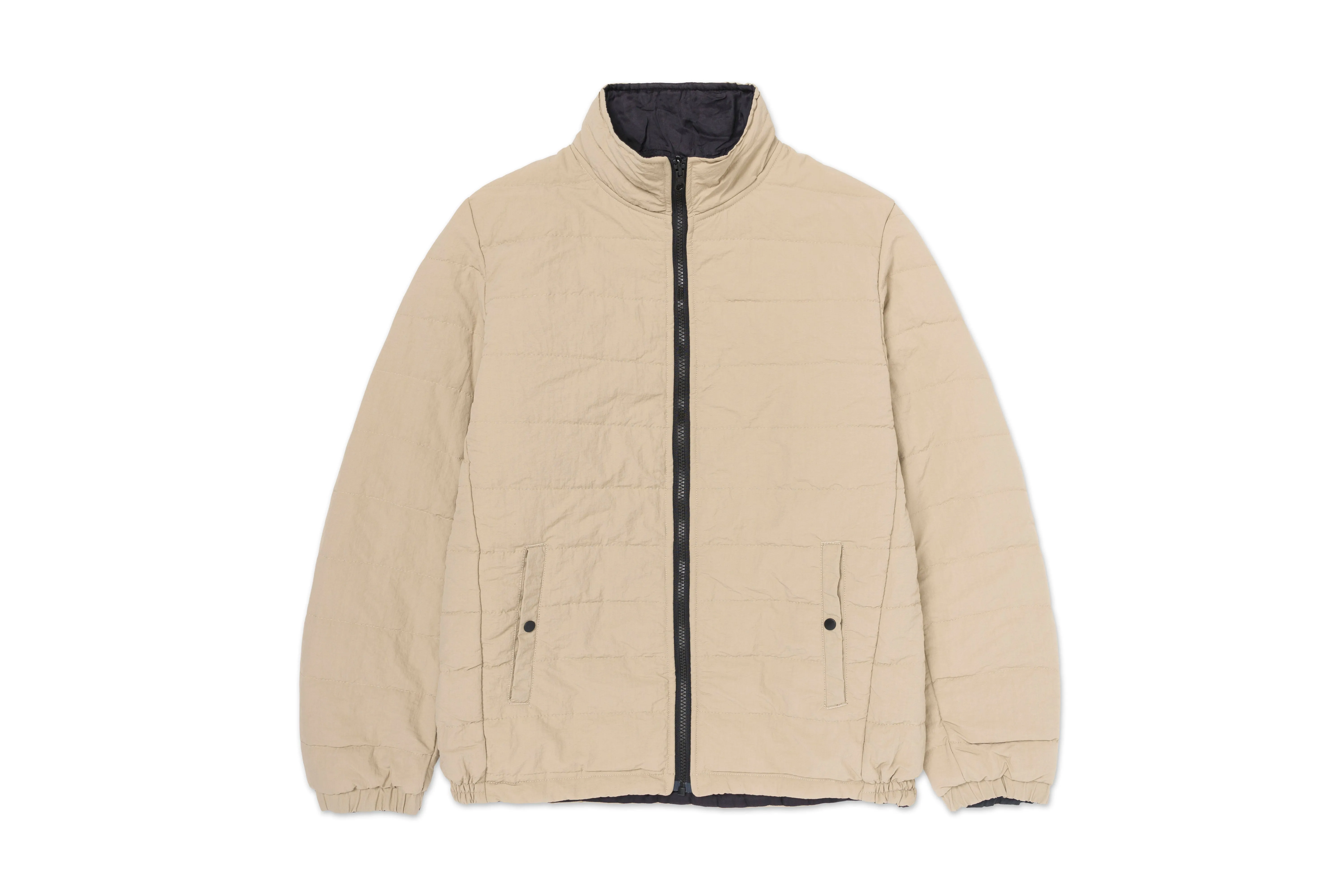 Reversible Puffer Jacket Beige sold by Standard Issue Tees