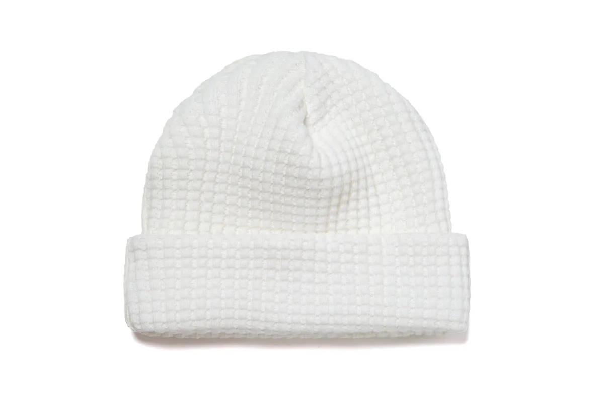 Thermal Beanie Natural sold by Standard Issue Tees