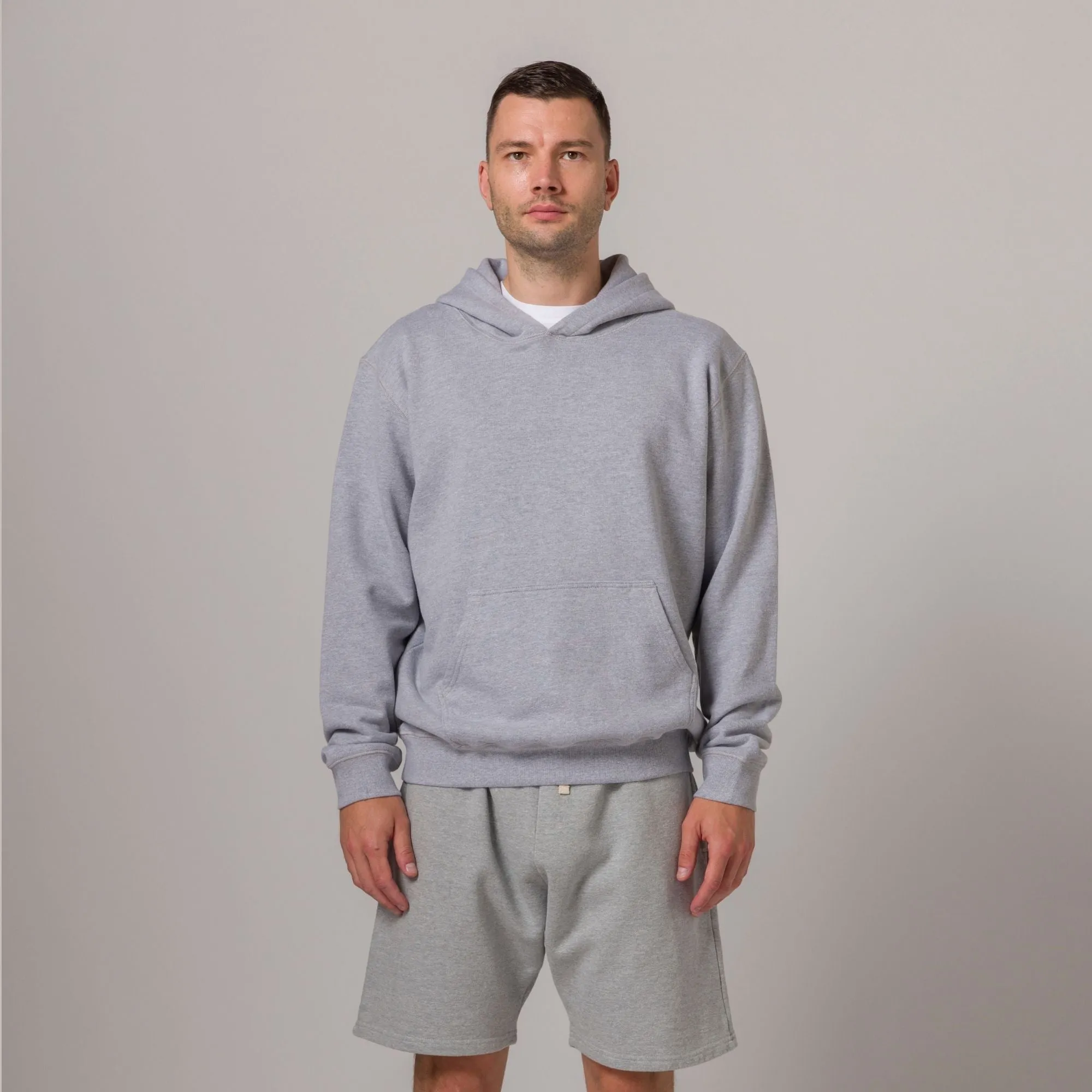 Standard Hoody Heather Grey sold by Standard Issue Tees