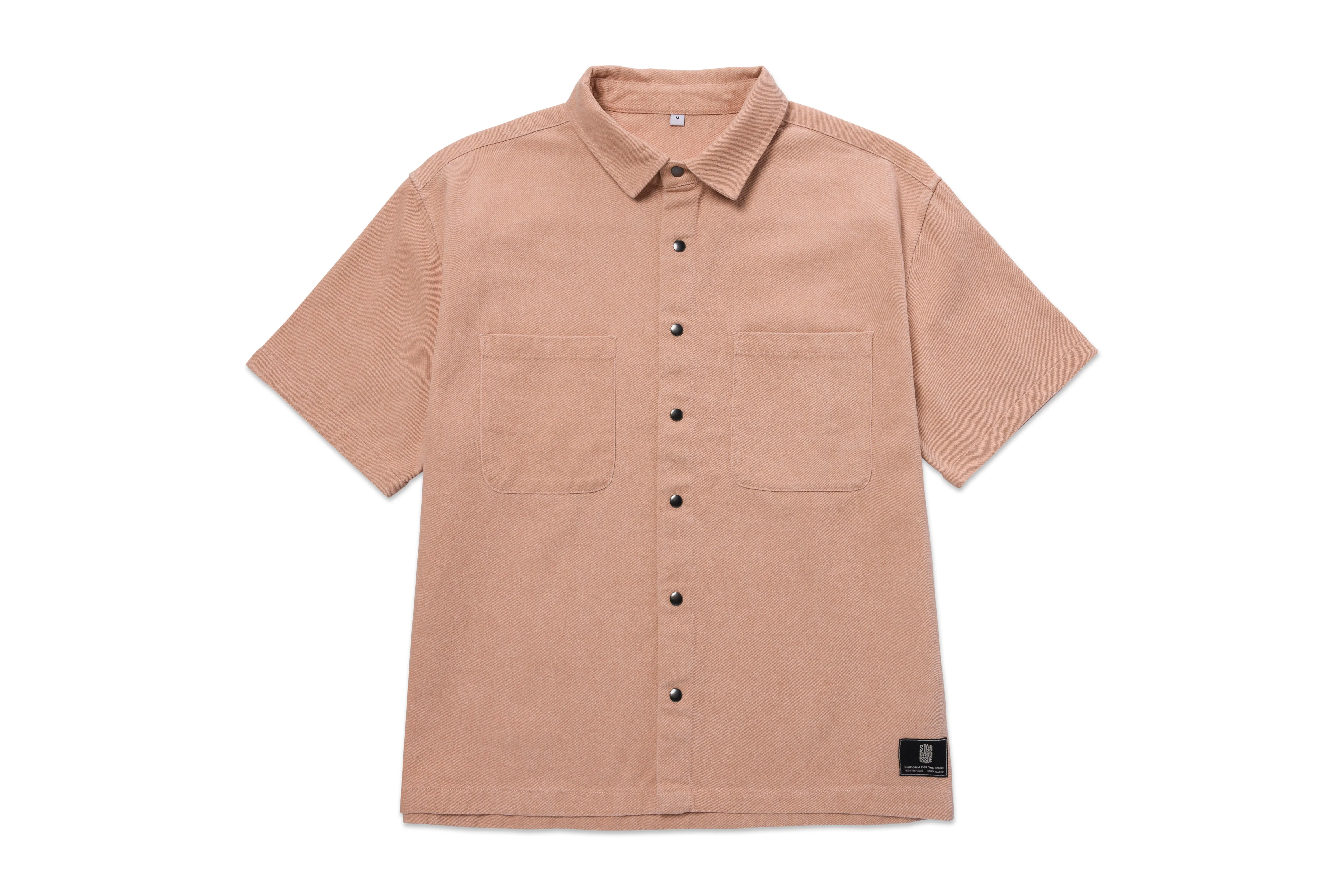 Button Down Work Shirt Dusty Orange sold by Standard Issue Tees product image thumbnail 2