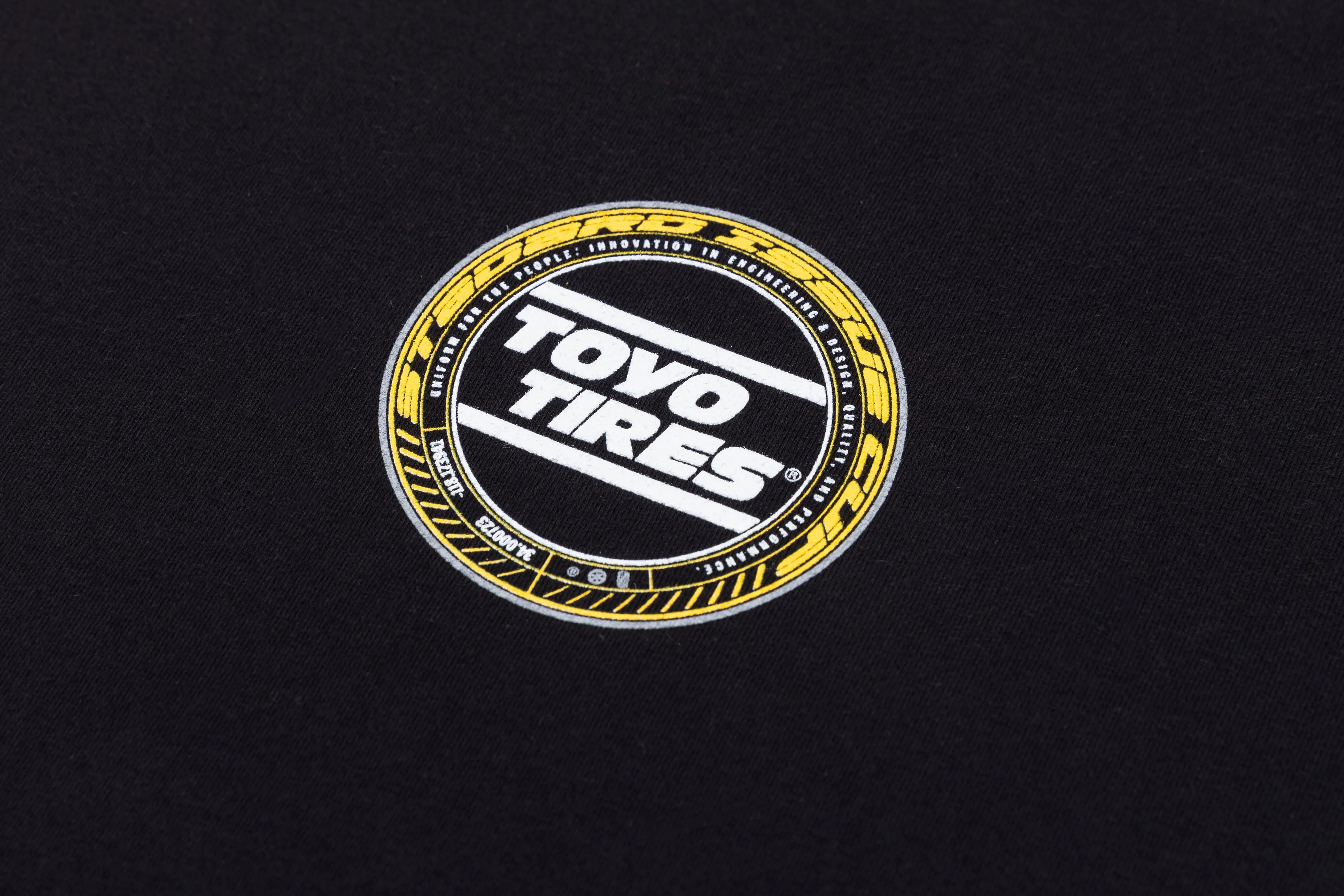 Team Toyo Maximum Traction Digital Gauge Tee Black sold by Standard Issue Tees product image thumbnail 2