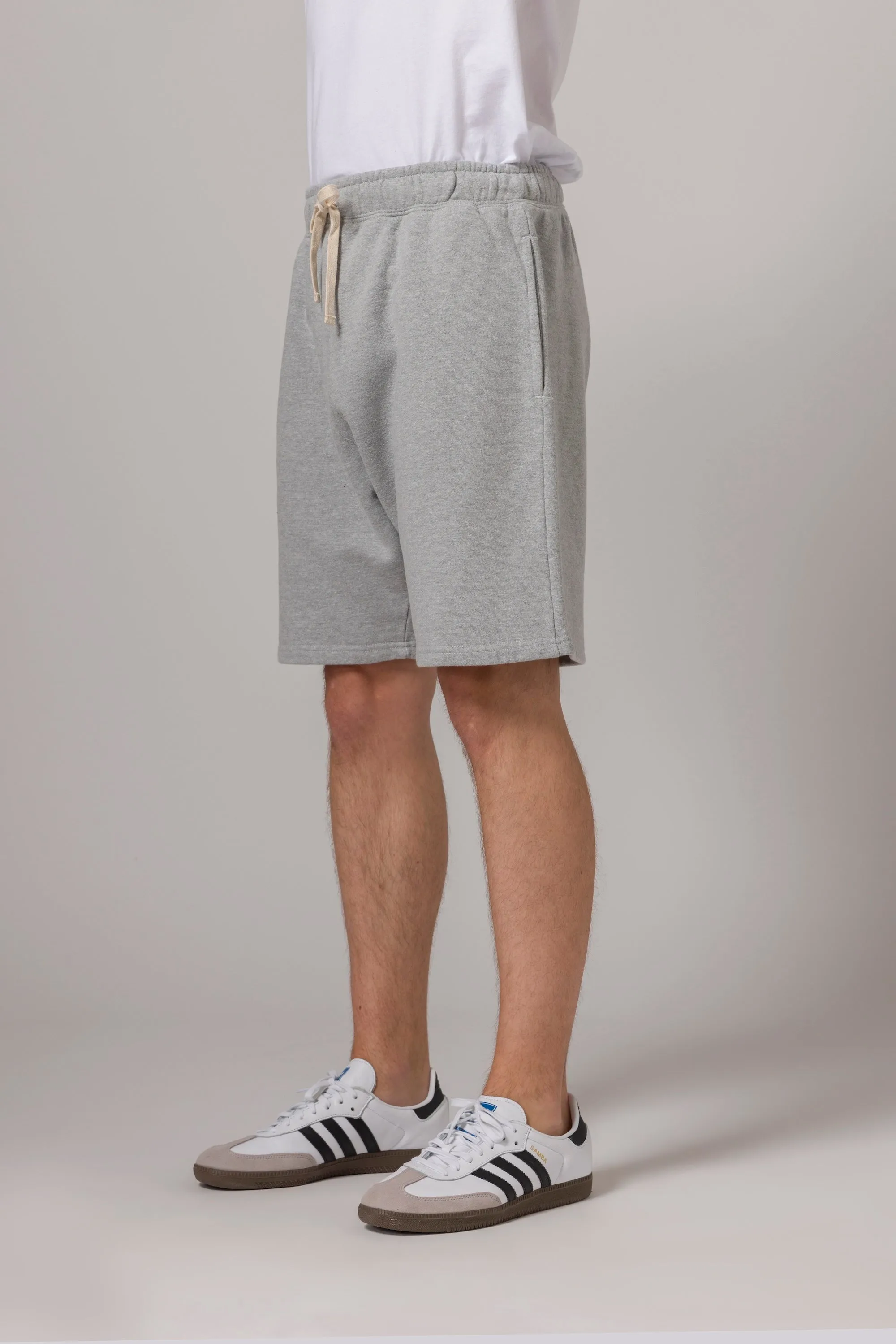 Standard Sweat Shorts Heather Grey sold by Standard Issue Tees product image thumbnail 3