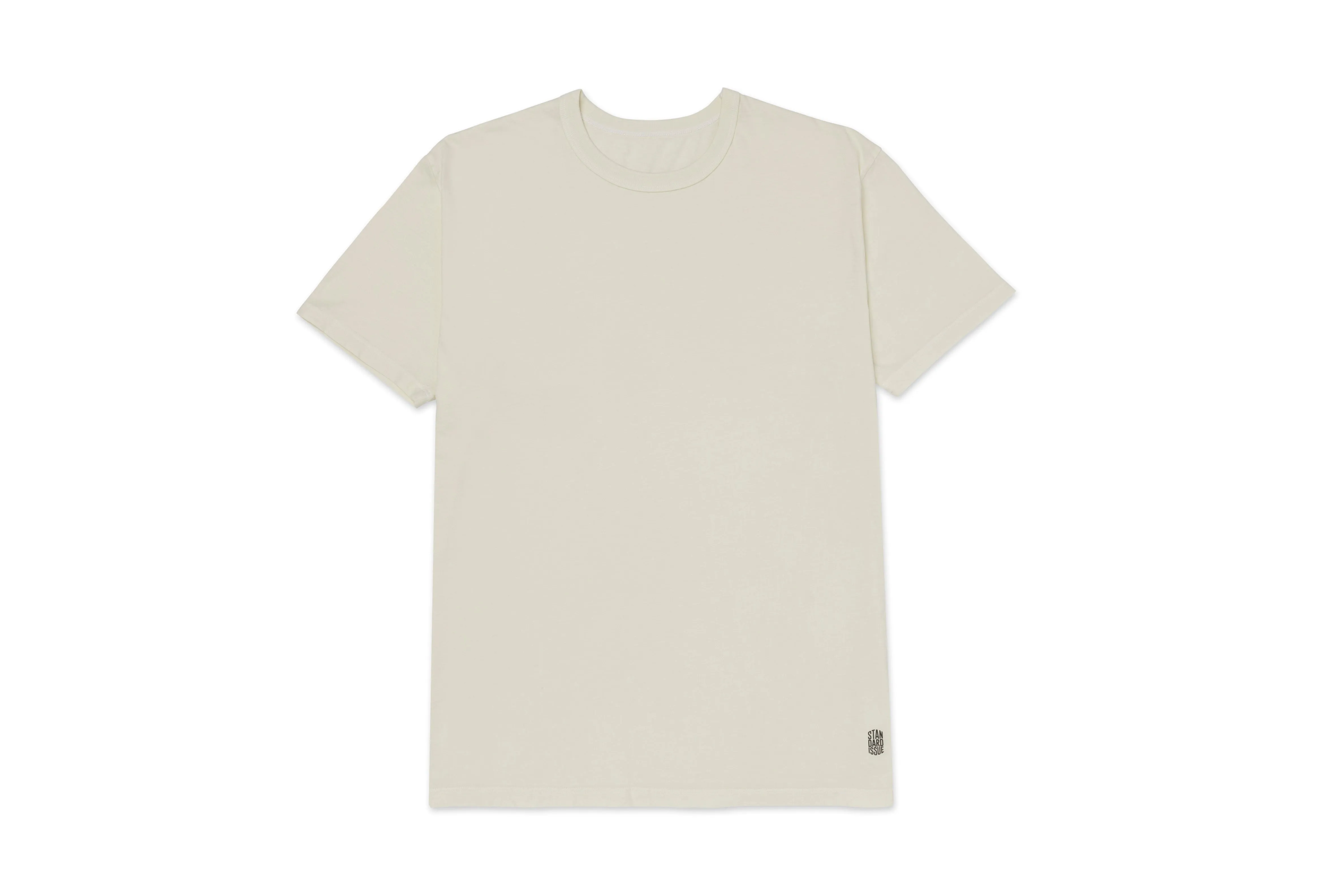 Lightweight Fitted Tee Cream sold by Standard Issue Tees product image thumbnail 5