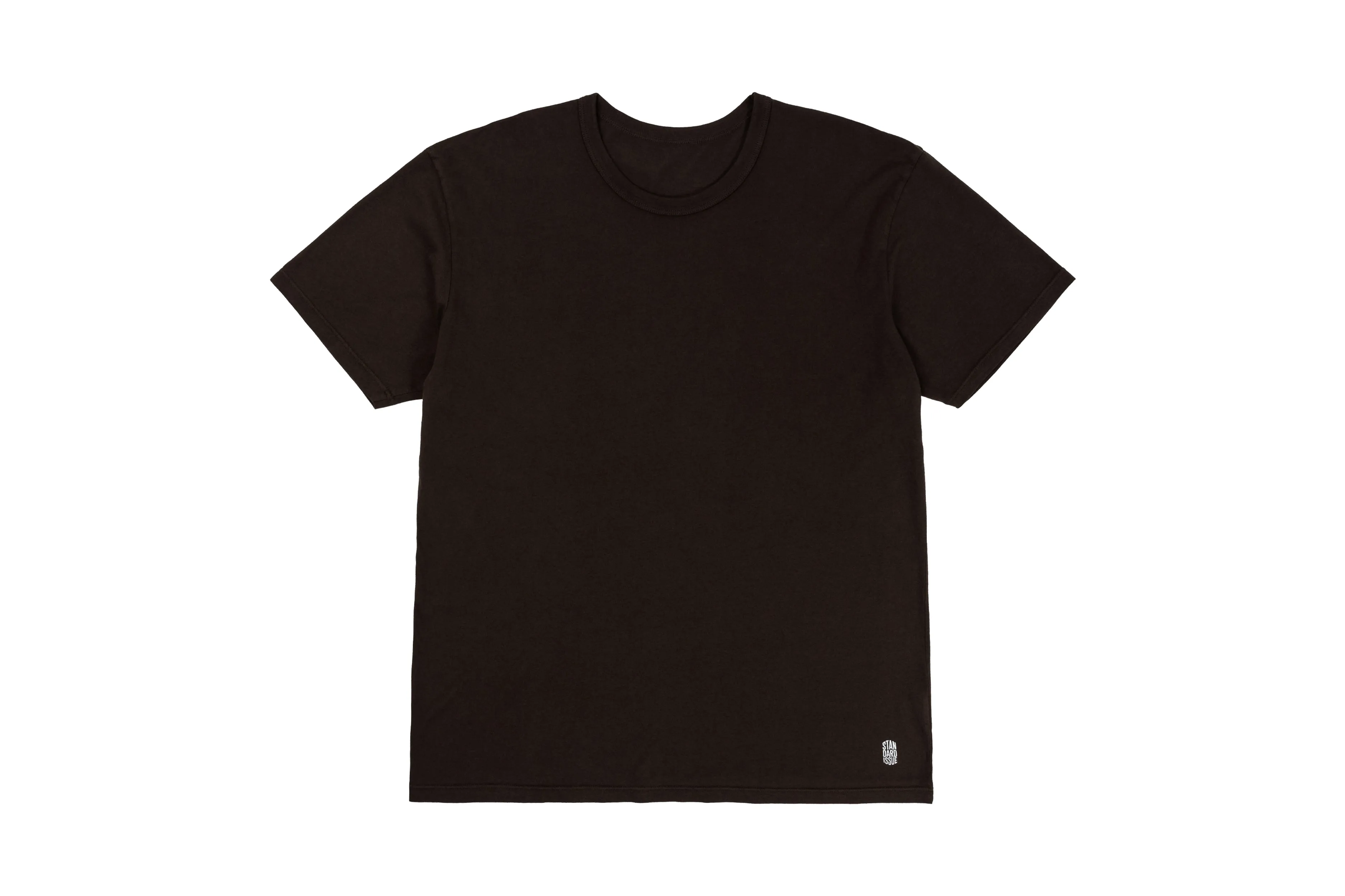 Lightweight Fitted Tee Espresso sold by Standard Issue Tees product image thumbnail 5