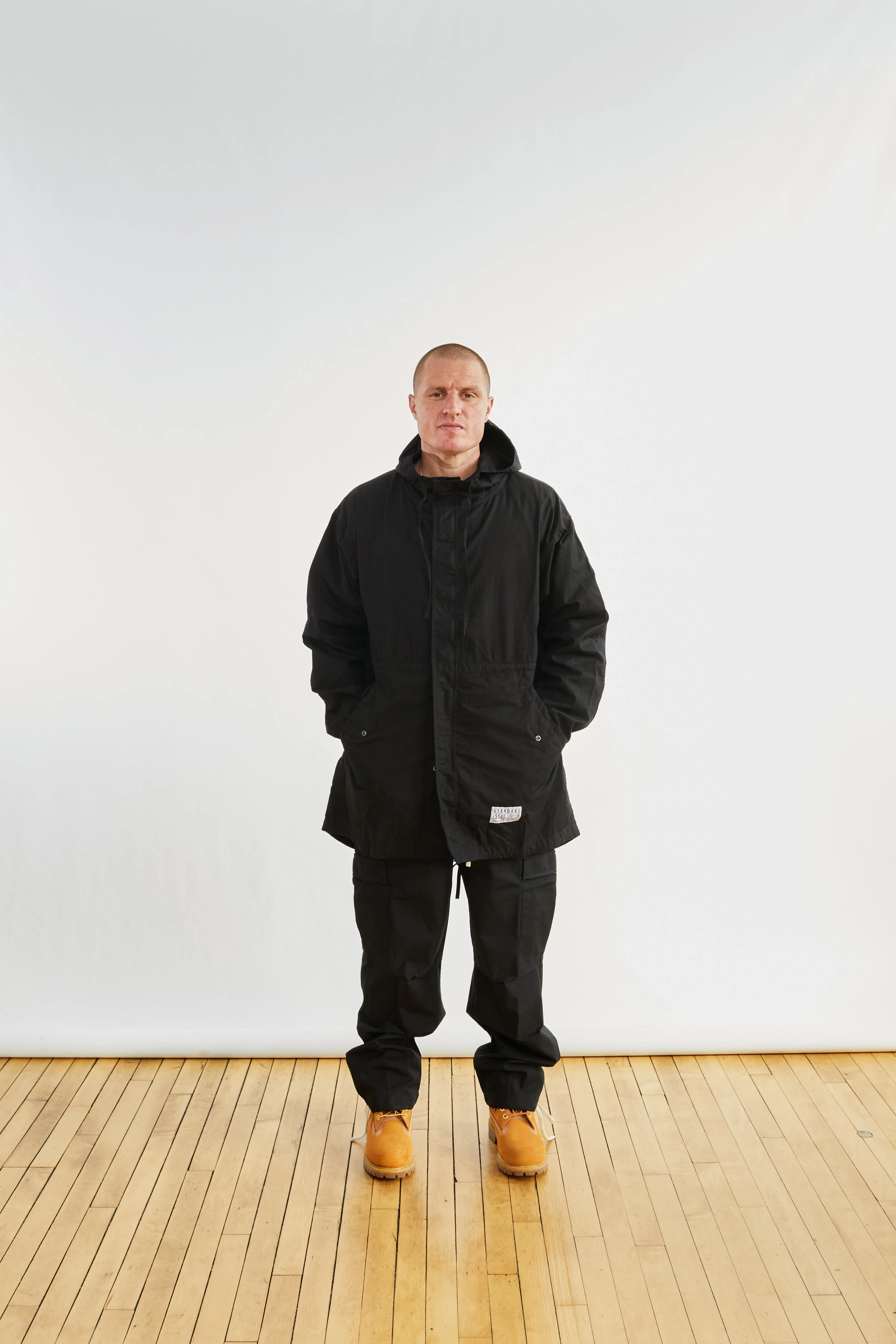 Fishtail Parka Black sold by Standard Issue Tees product image thumbnail 2