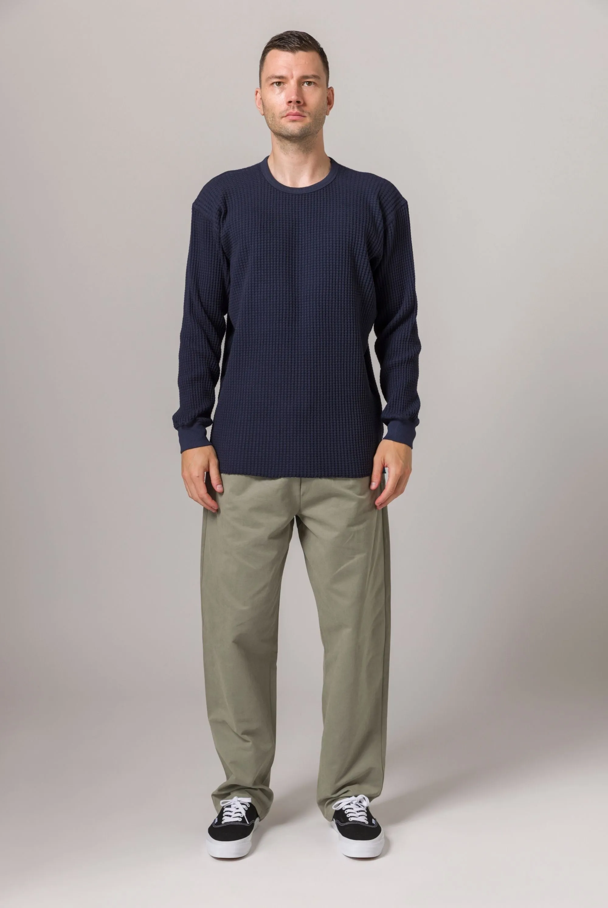 Standard Thermal Sweater Navy sold by Standard Issue Tees product image thumbnail 2