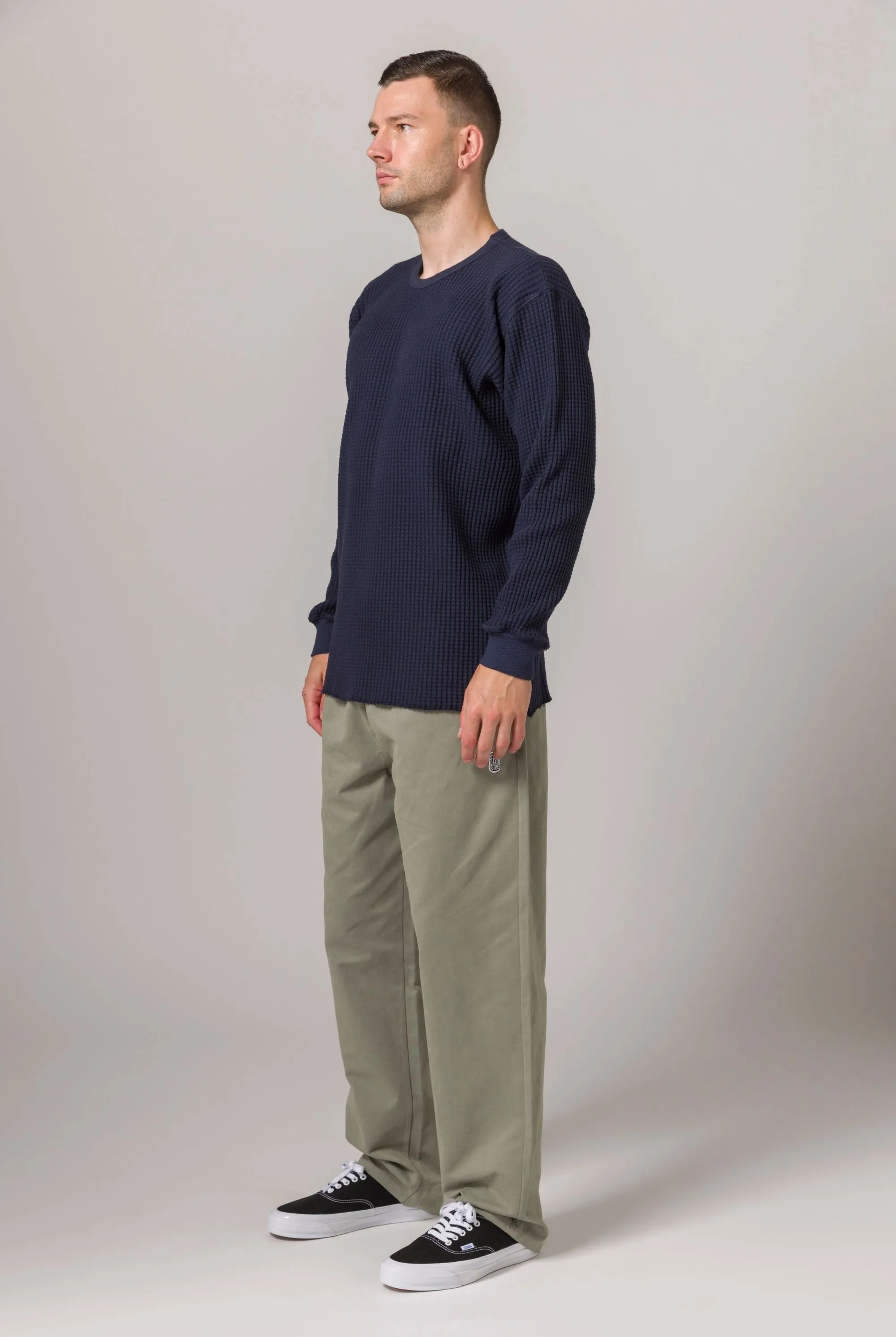 Standard Thermal Sweater Navy sold by Standard Issue Tees product image thumbnail 3