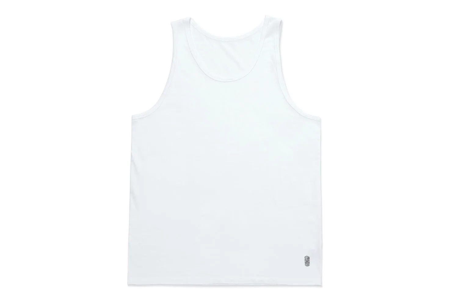 Standard Tank Top White sold by Standard Issue Tees product image thumbnail 5