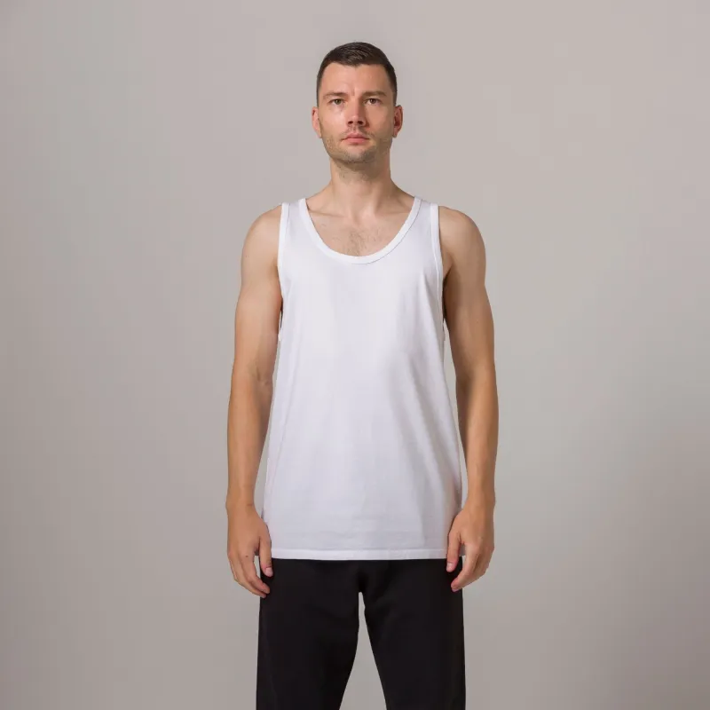 Standard Tank Top White sold by Standard Issue Tees
