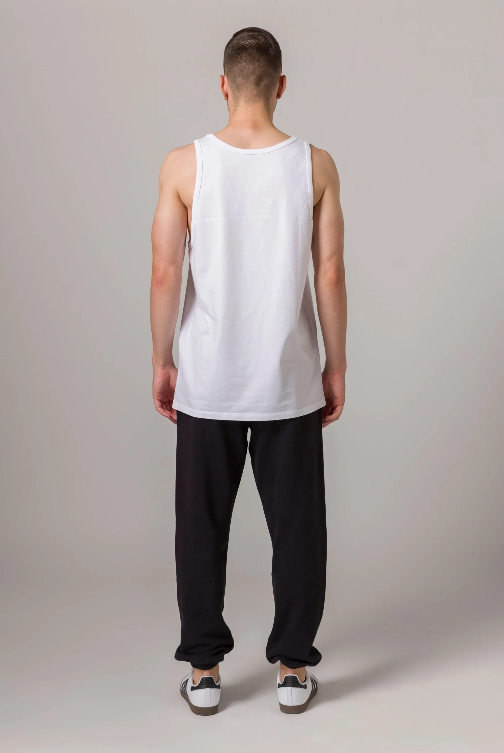 Standard Tank Top White sold by Standard Issue Tees product image thumbnail 4