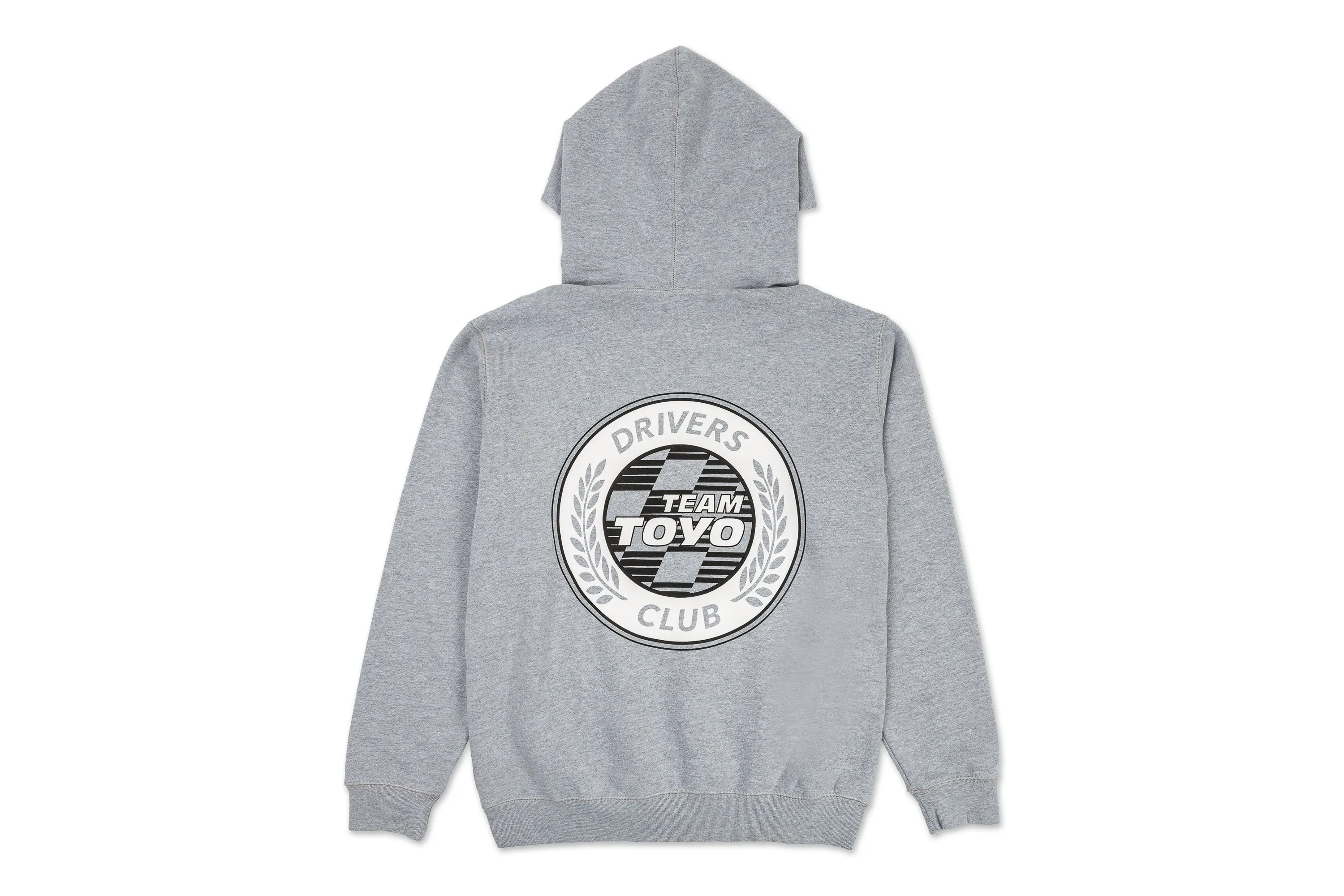Team Toyo World Class Hoody Heather Grey sold by Standard Issue Tees product image thumbnail 3