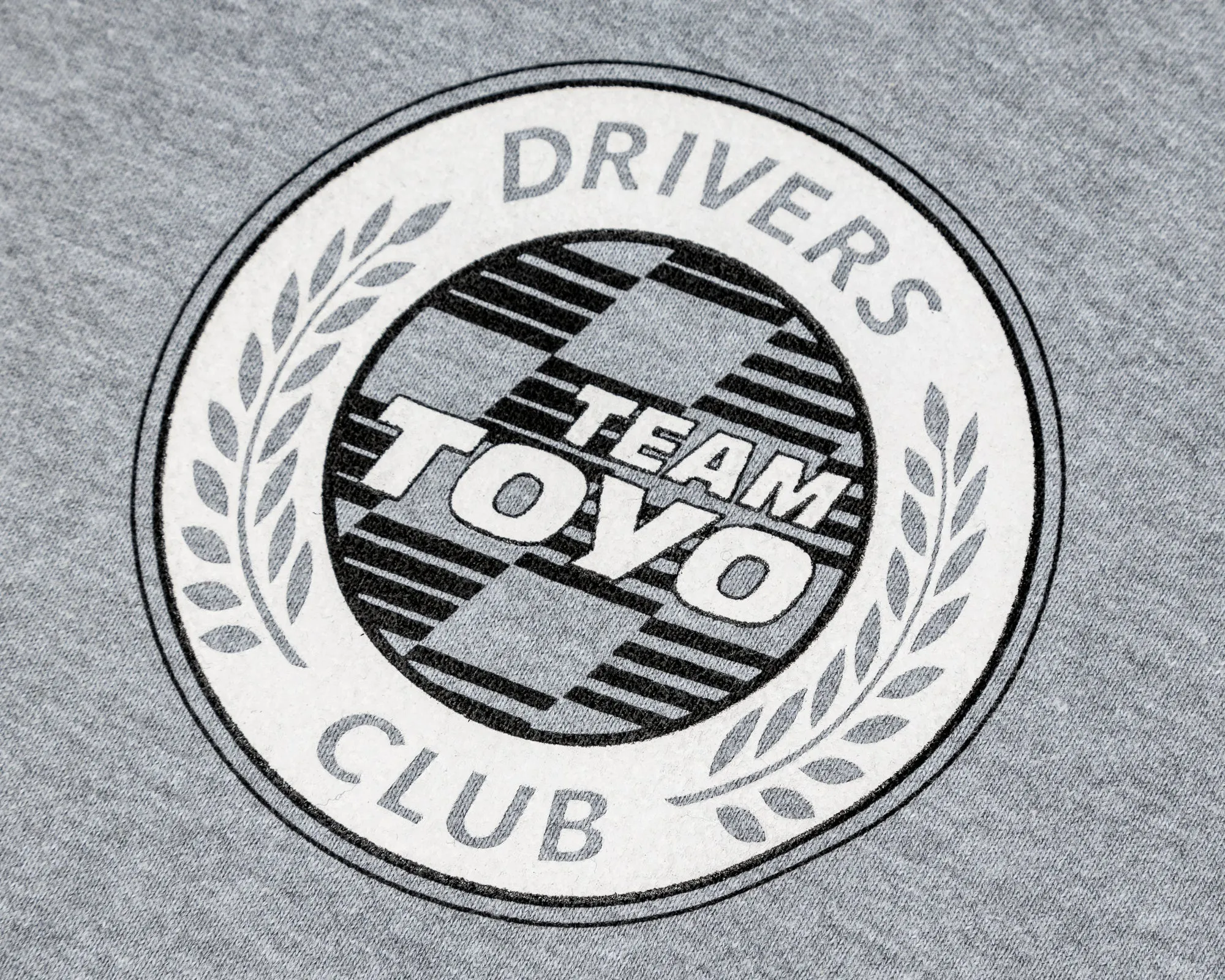 Team Toyo World Class Hoody Heather Grey sold by Standard Issue Tees product image thumbnail 5