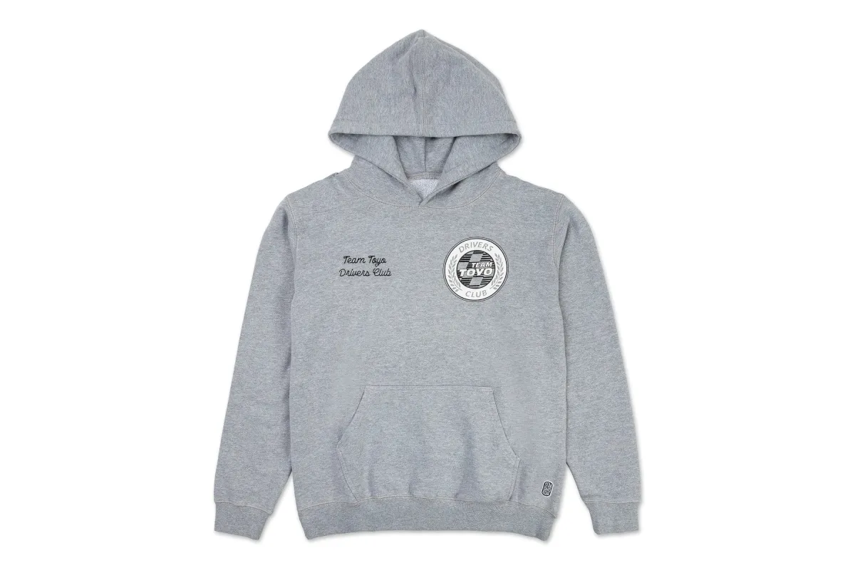 Team Toyo World Class Hoody Heather Grey sold by Standard Issue Tees