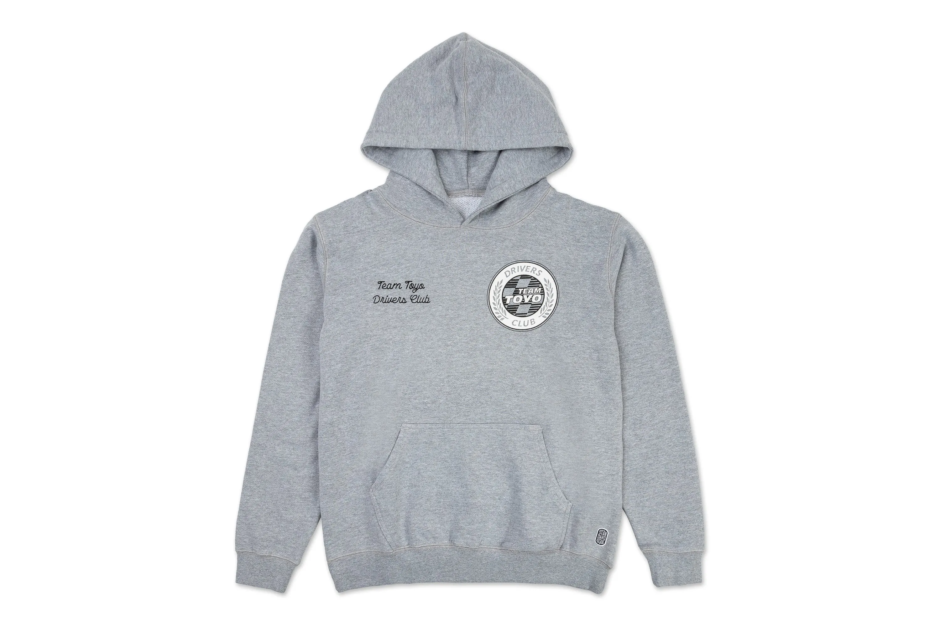 Team Toyo World Class Hoody Heather Grey sold by Standard Issue Tees