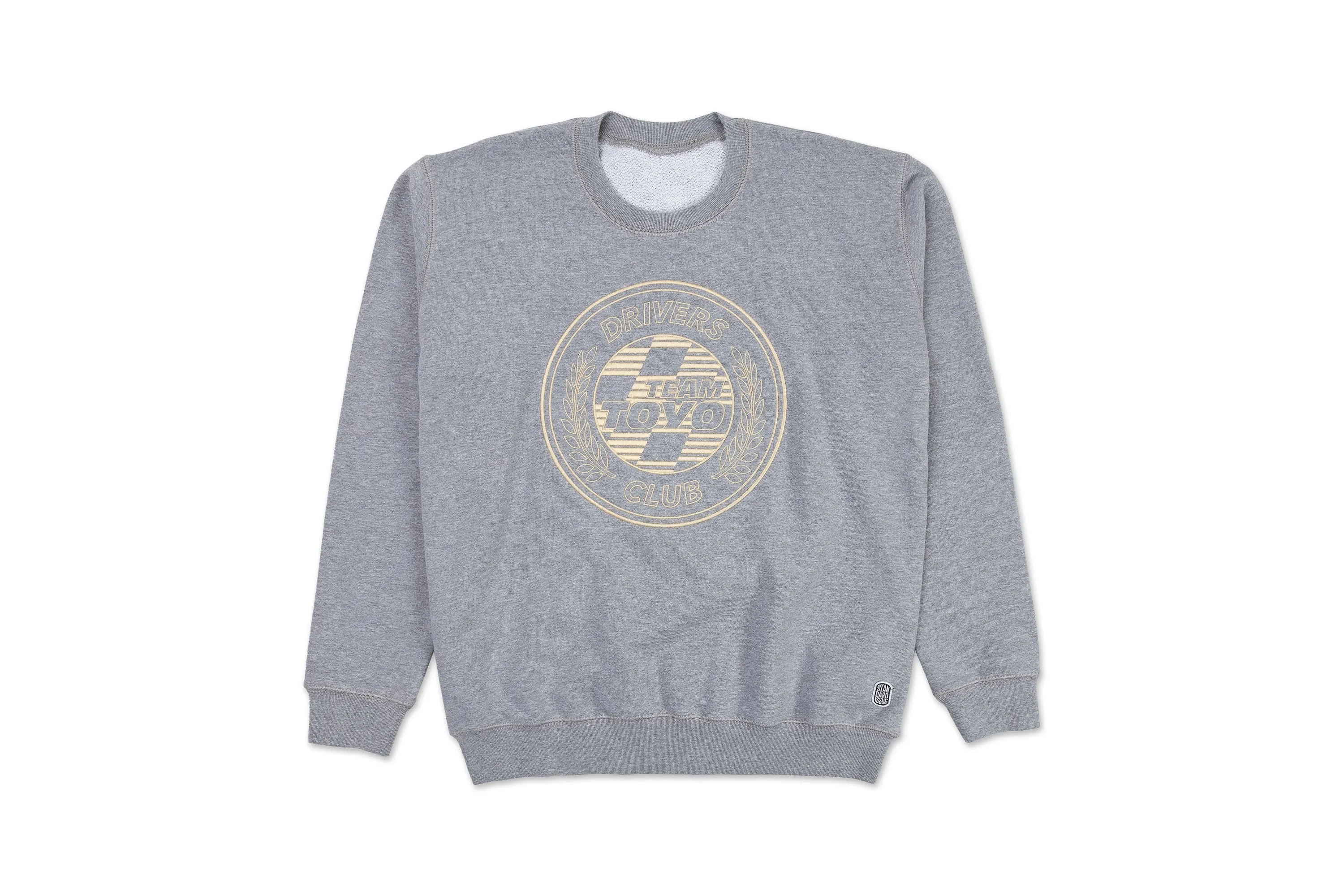 Team Toyo World Class Crew Neck Heather Grey sold by Standard Issue Tees