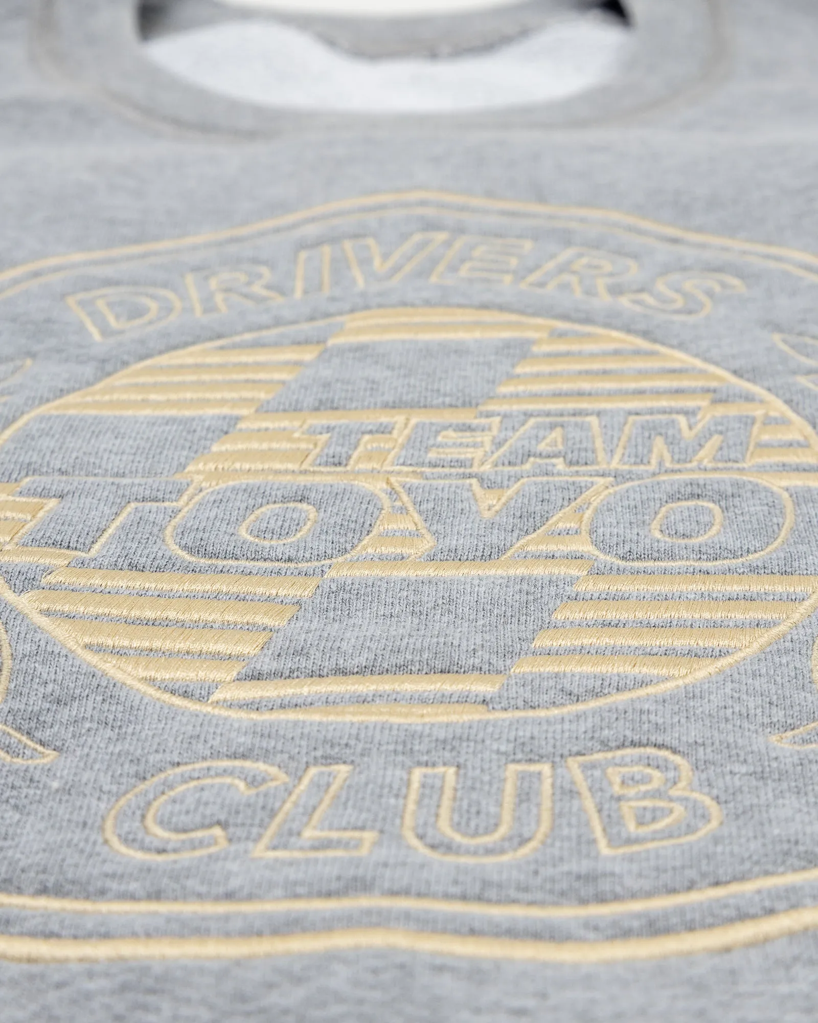 Team Toyo World Class Crew Neck Heather Grey sold by Standard Issue Tees product image thumbnail 3