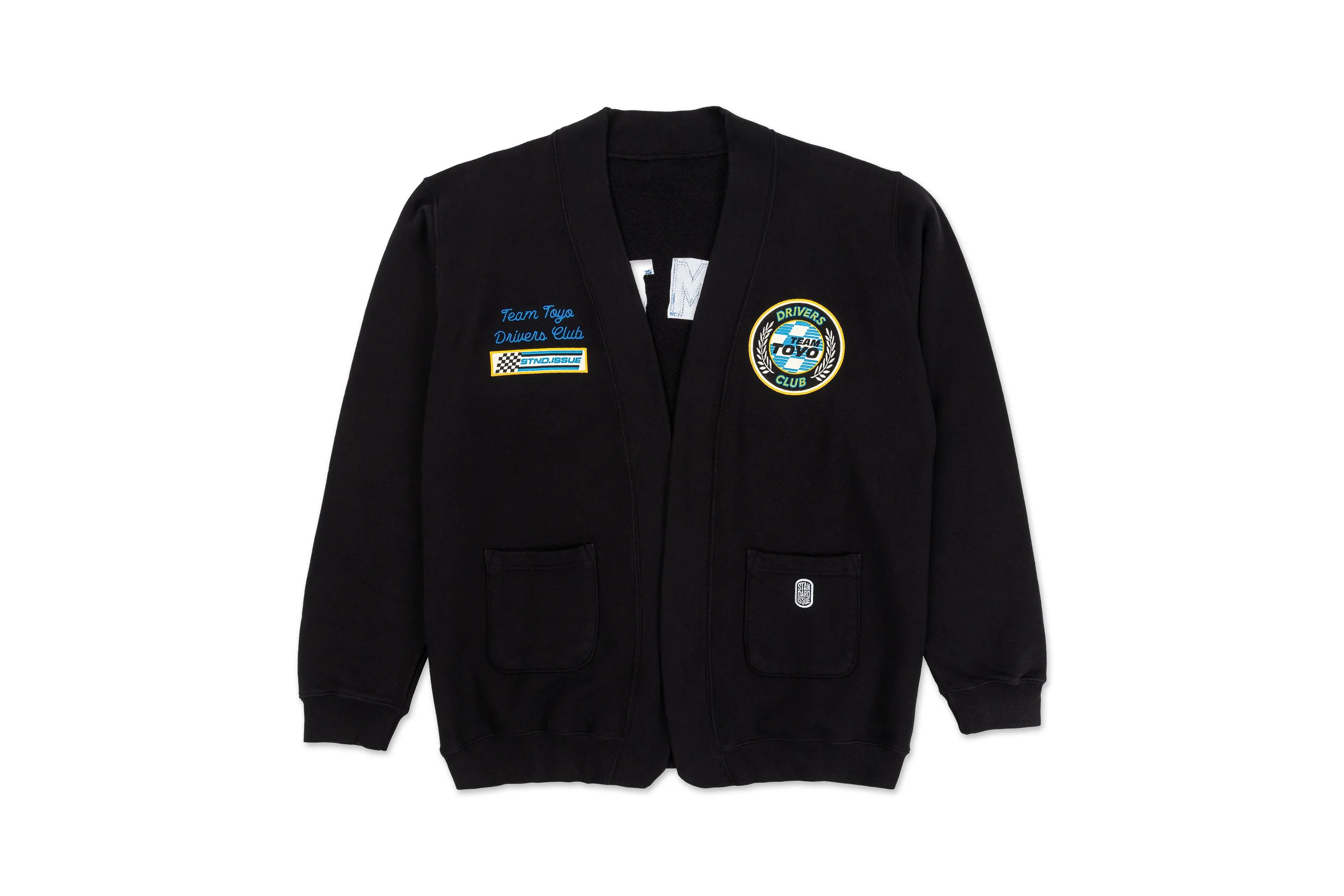 Team Toyo World Class Cardigan Black sold by Standard Issue Tees product image thumbnail 3