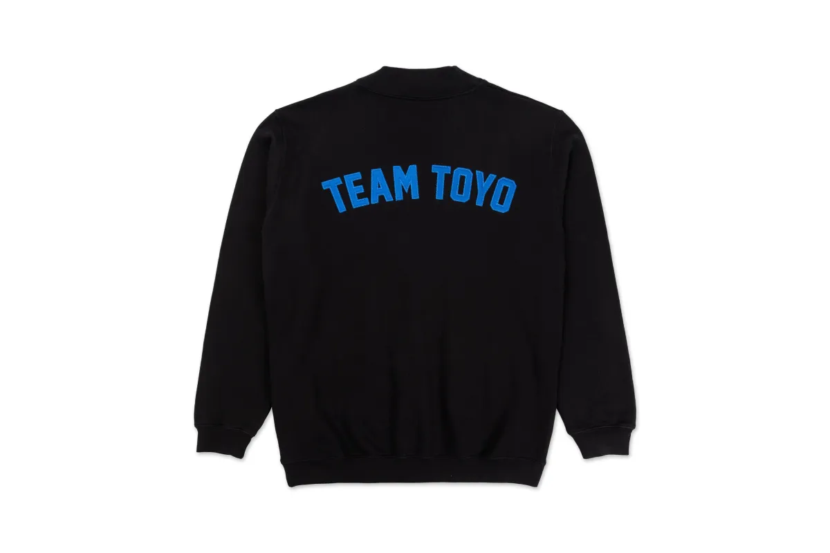 Team Toyo World Class Cardigan Black sold by Standard Issue Tees