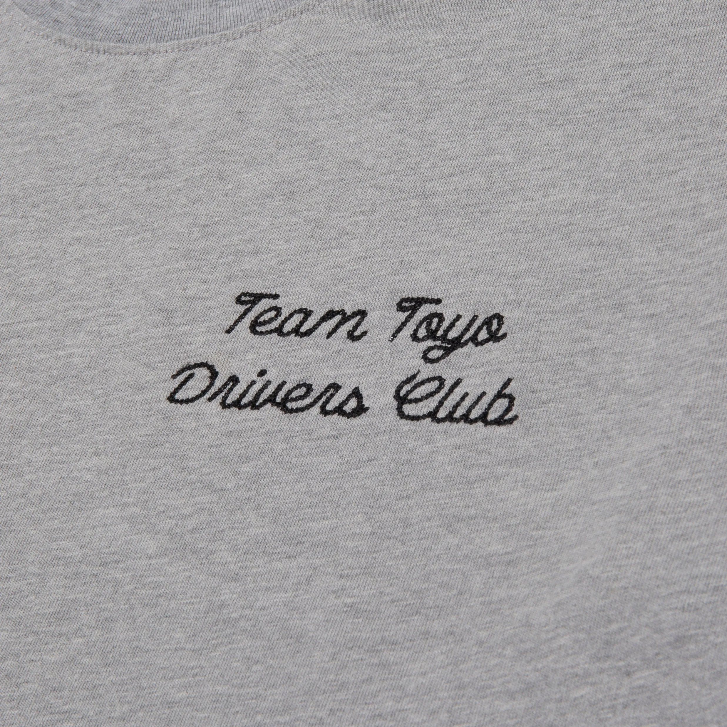 Team Toyo Drivers Club Tee Heather Grey sold by Standard Issue Tees product image thumbnail 2